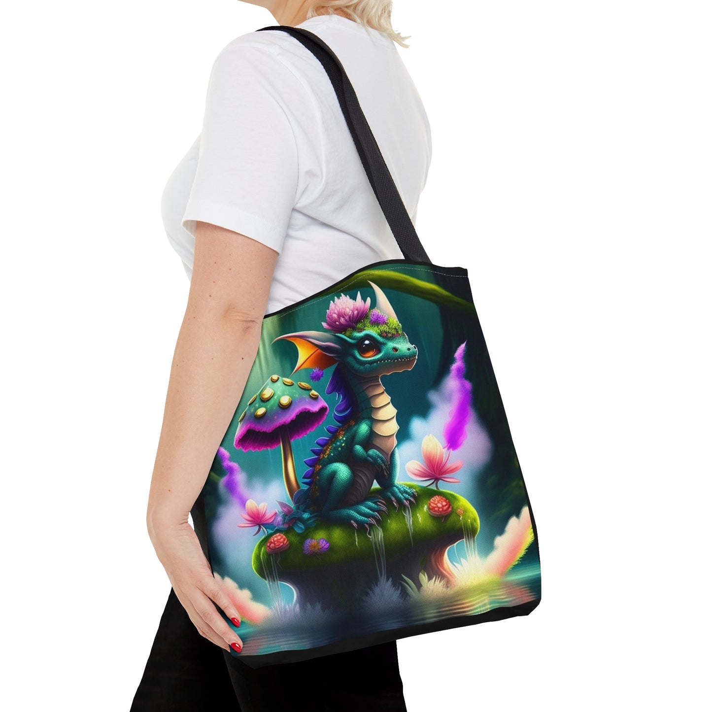 Fae Water Dragon,Tote Bag