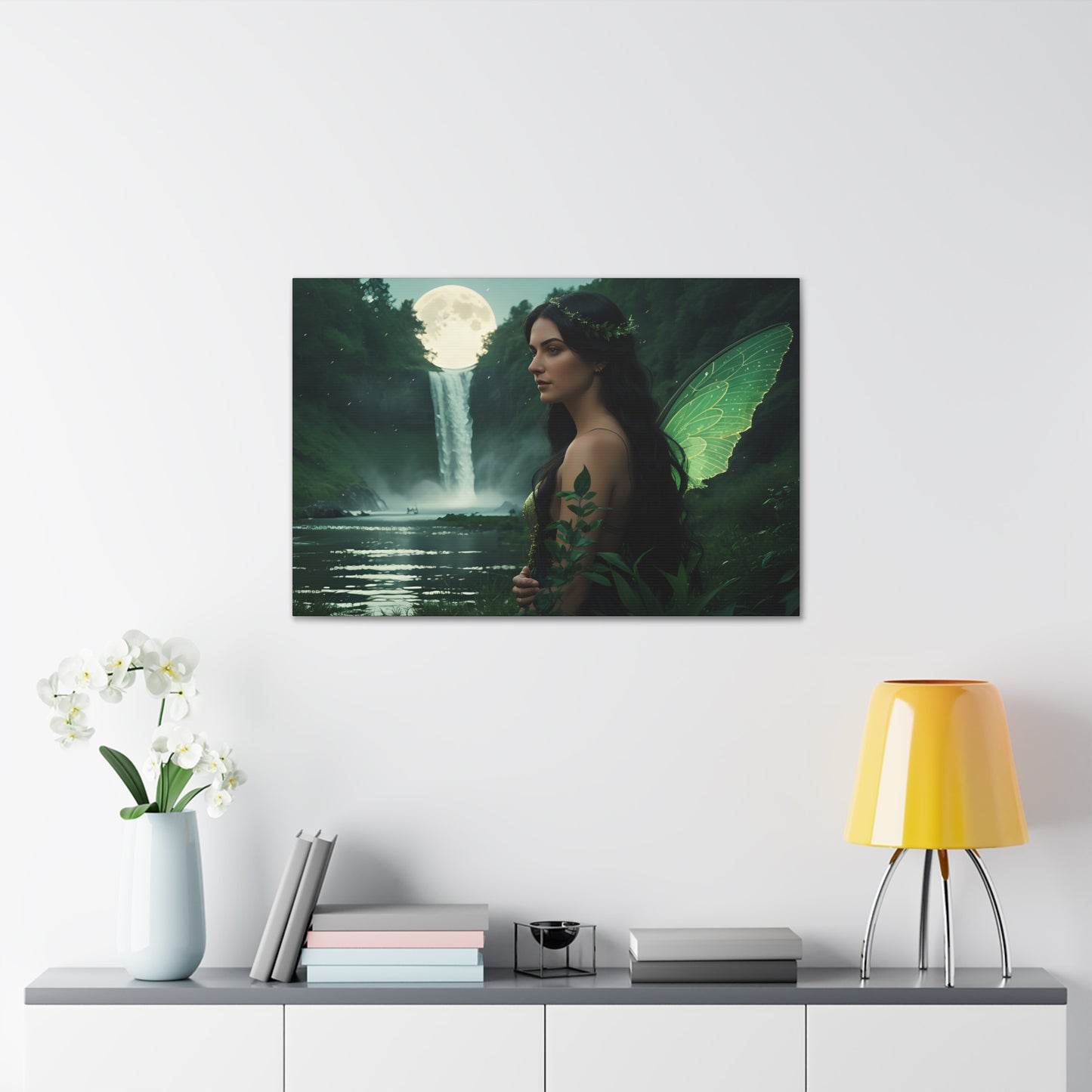 Fae Reflections, Canvas Art, Canvas Print, Wall Decor, Original Art, Unique Gifts