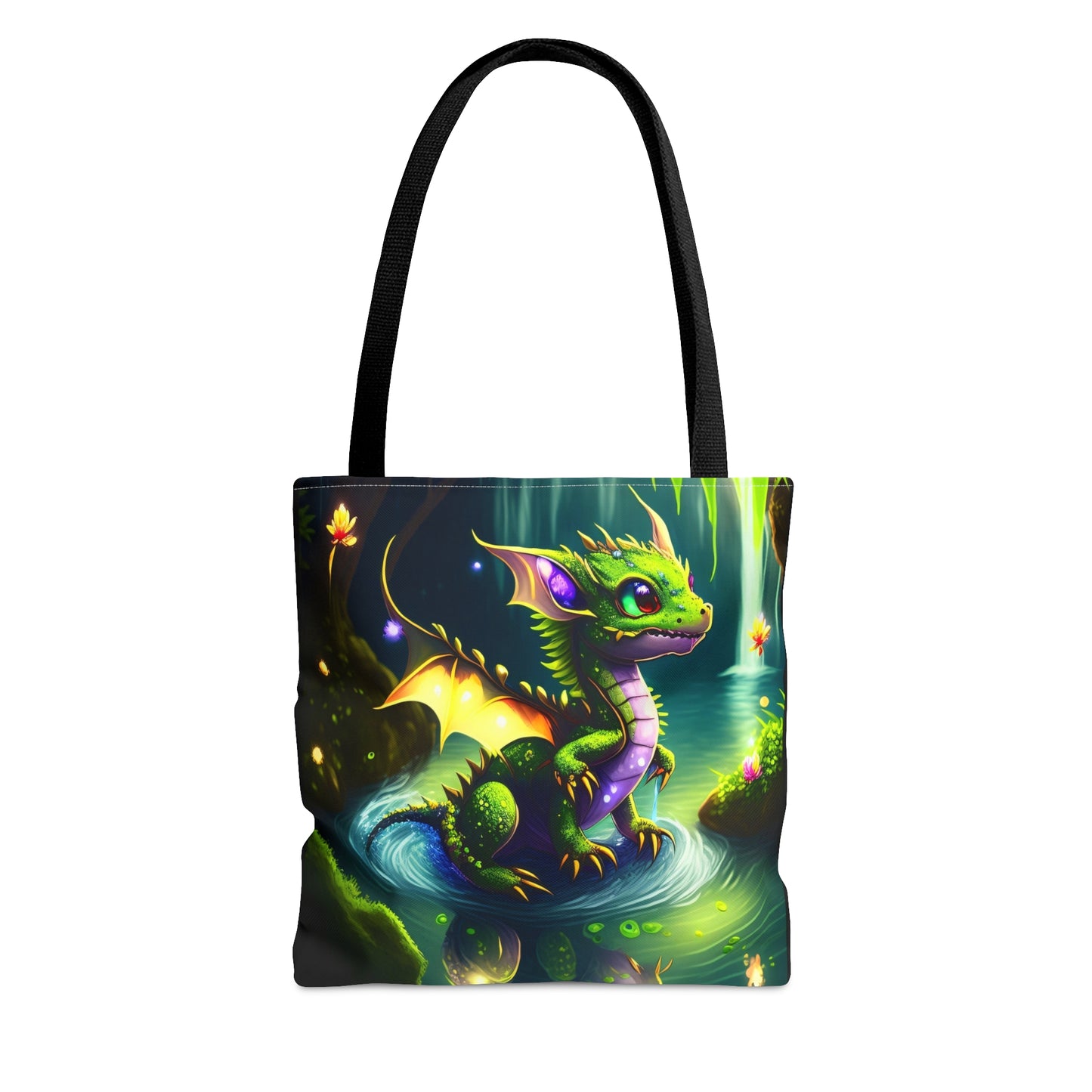 Fae Baby Earth Dragon,Tote Bag