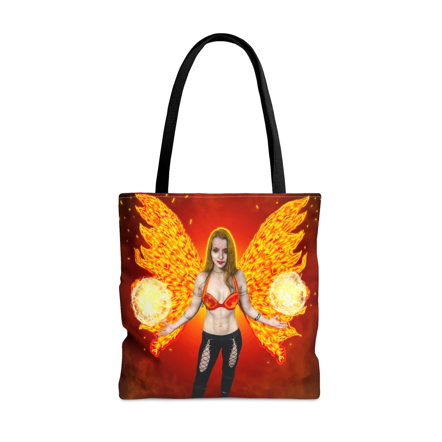 Mystic Fire Fairy Tote Bag