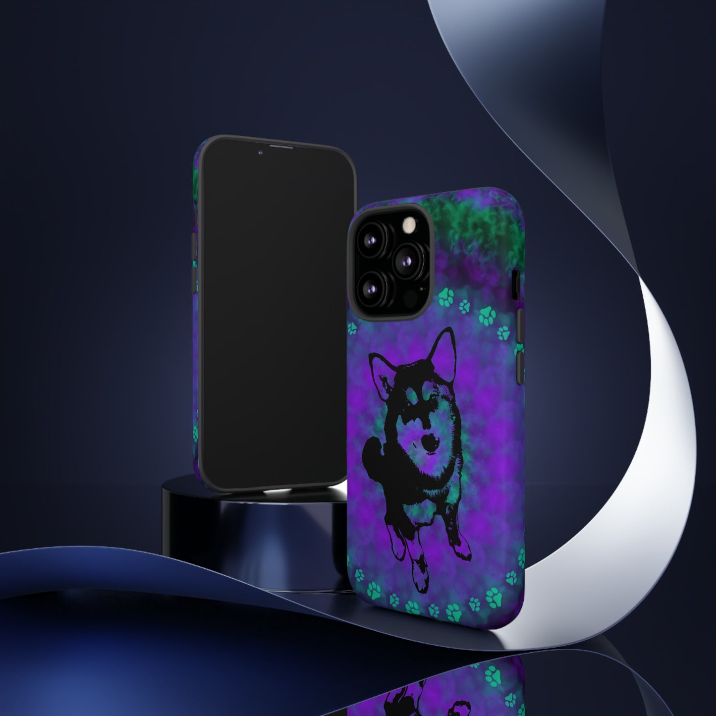 Malamute Protective Phone Case, Samsung, iPhone, Pixel, all sizes