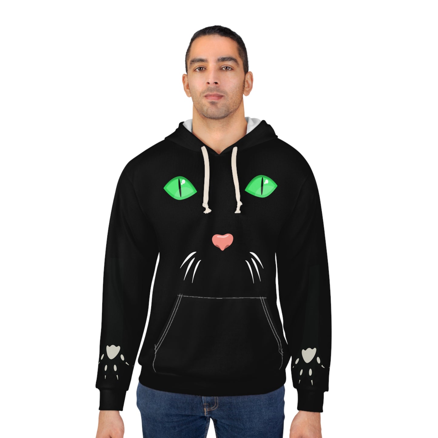 Happy Prowl O Ween Cat Halloween Pullover Hoodie