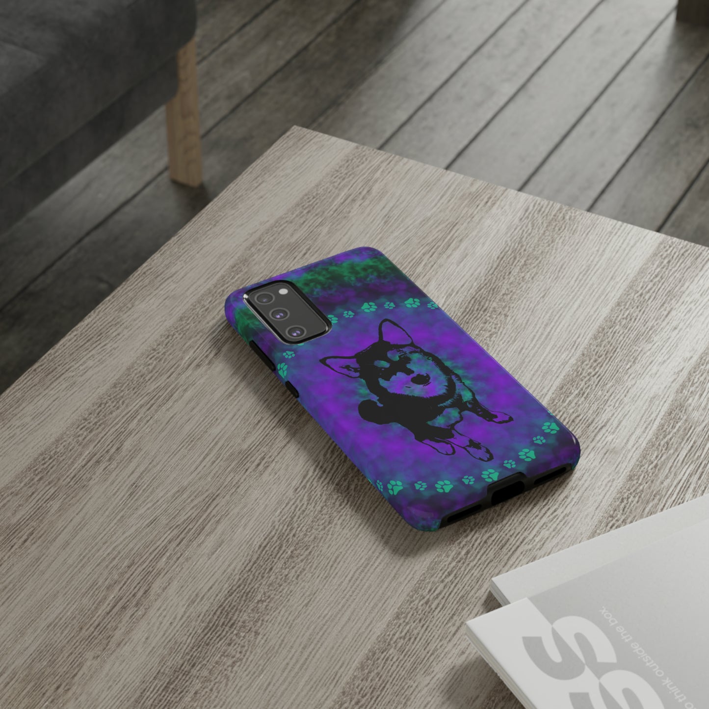 Malamute Protective Phone Case, Samsung, iPhone, Pixel, all sizes
