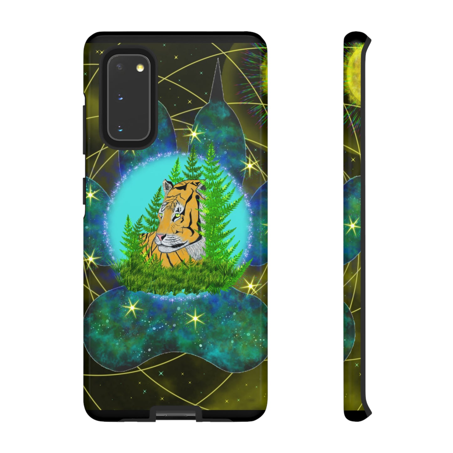 Tiger Medicine Totem Protective Phone Case, Samsung, iPhone, Pixel, all sizes