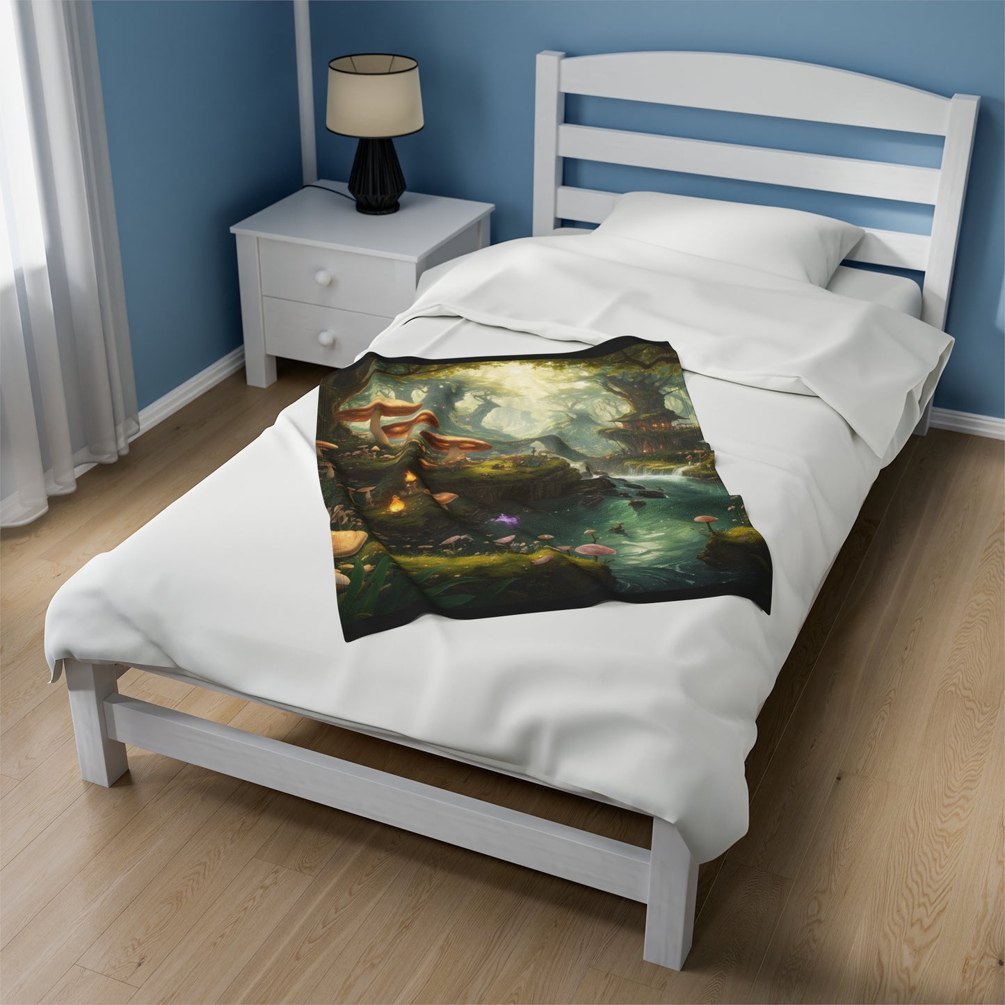 Fairylands, River Of Life, Plush Blanket