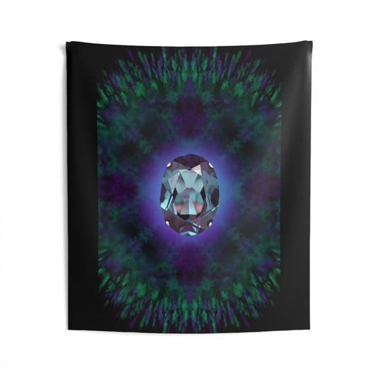 Mystic Alexandrite Indoor Wall Tapestry  51 x 60