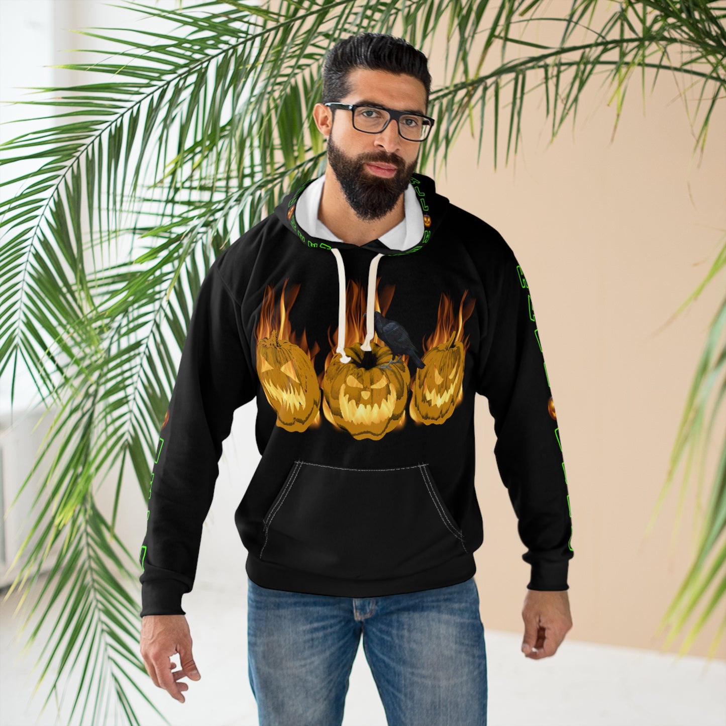 Jack O Lantern Halloween Pullover Hoodie