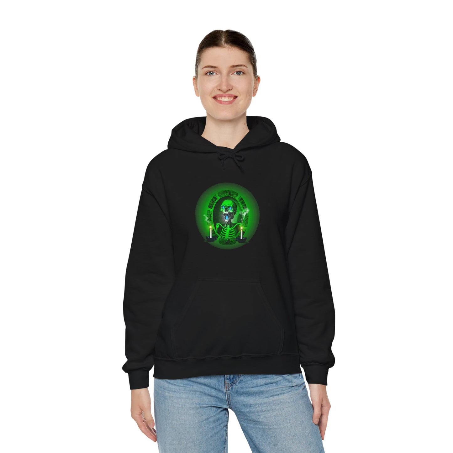 Unisex Heavy Blend™  All Hallows Eve Hooded  Halloween Sweatshirt