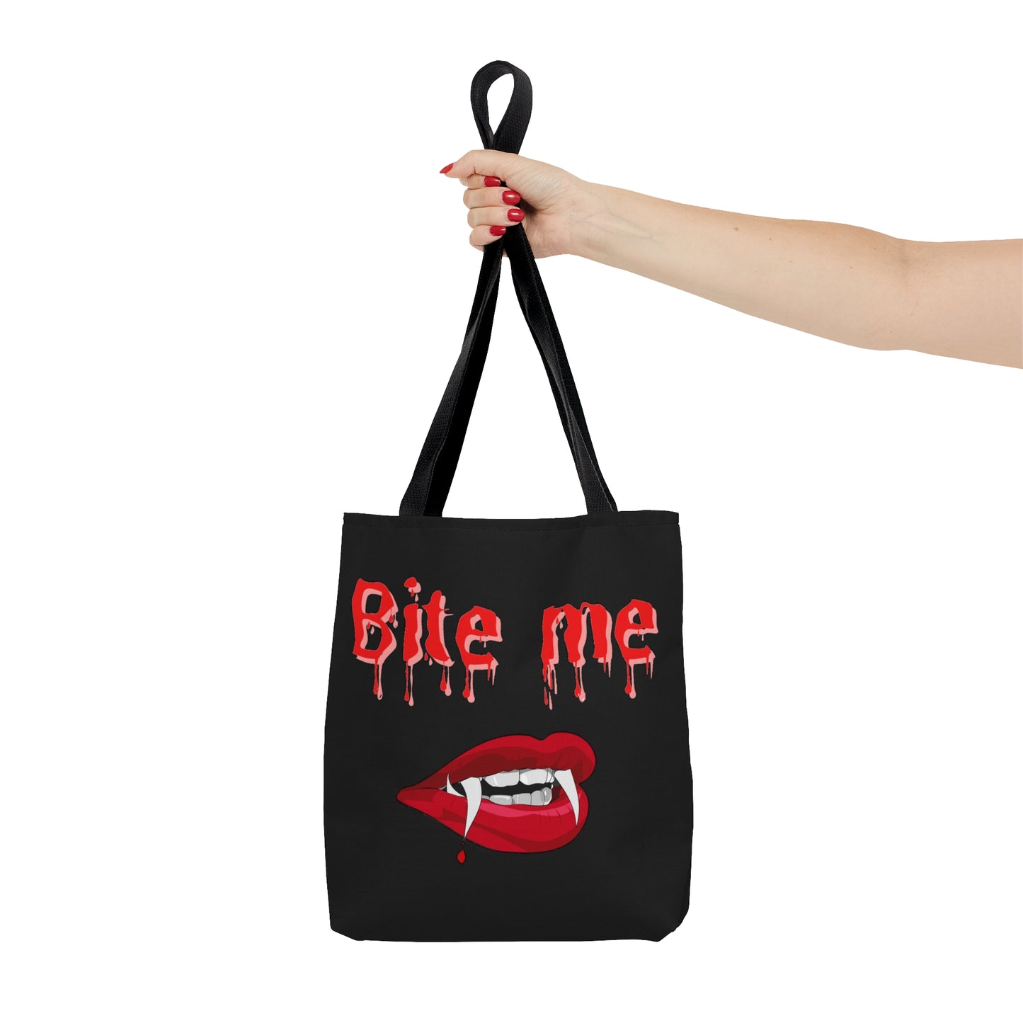 Bite Me Halloween Tote Bag