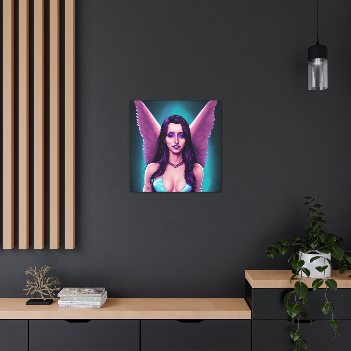 Morgana Goddess Of Magic, Canvas Art, Wall Art, Fantasy Art, Unique Gifts, Original Art