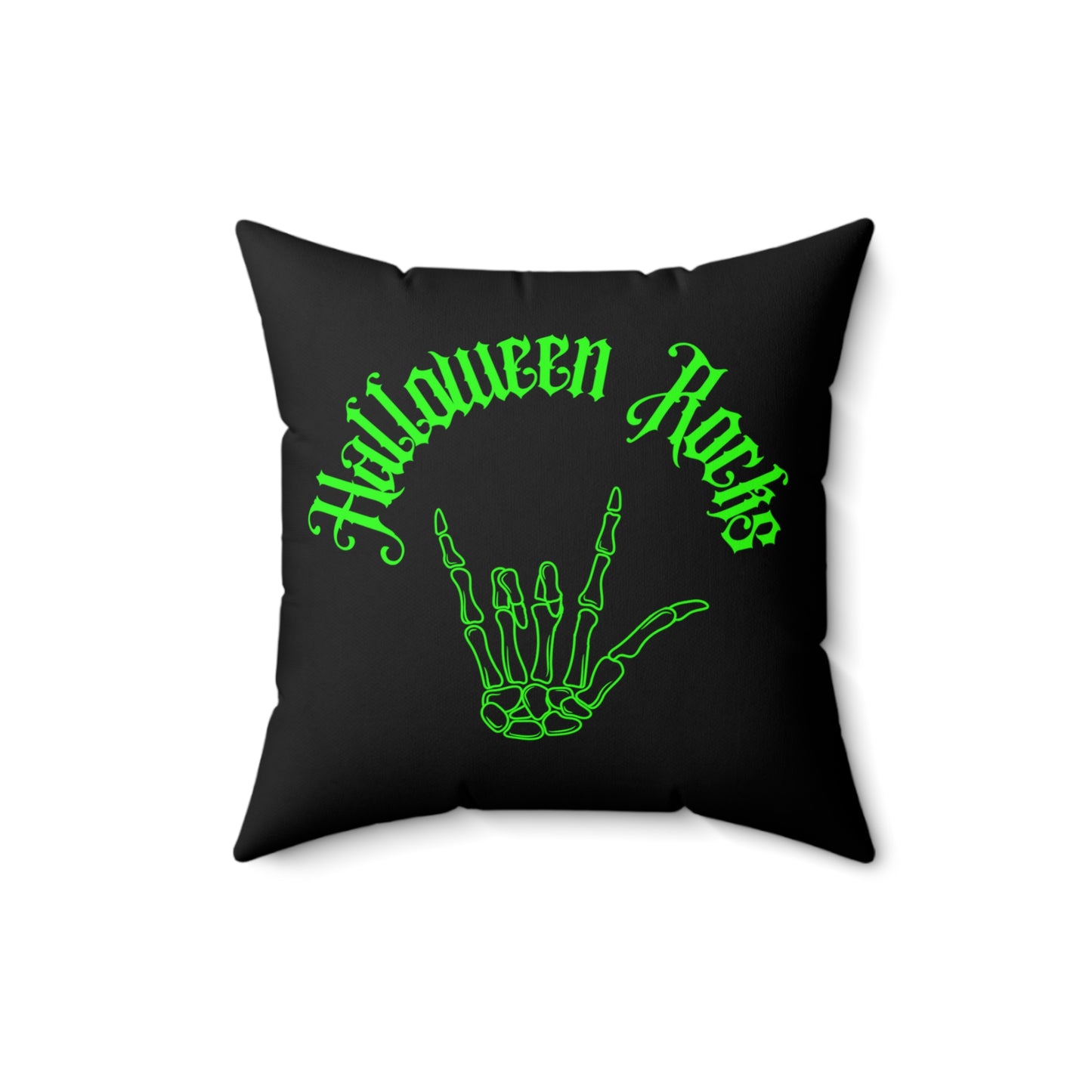 Halloween Rocks Halloween Pillow Spun Polyester Square Pillow