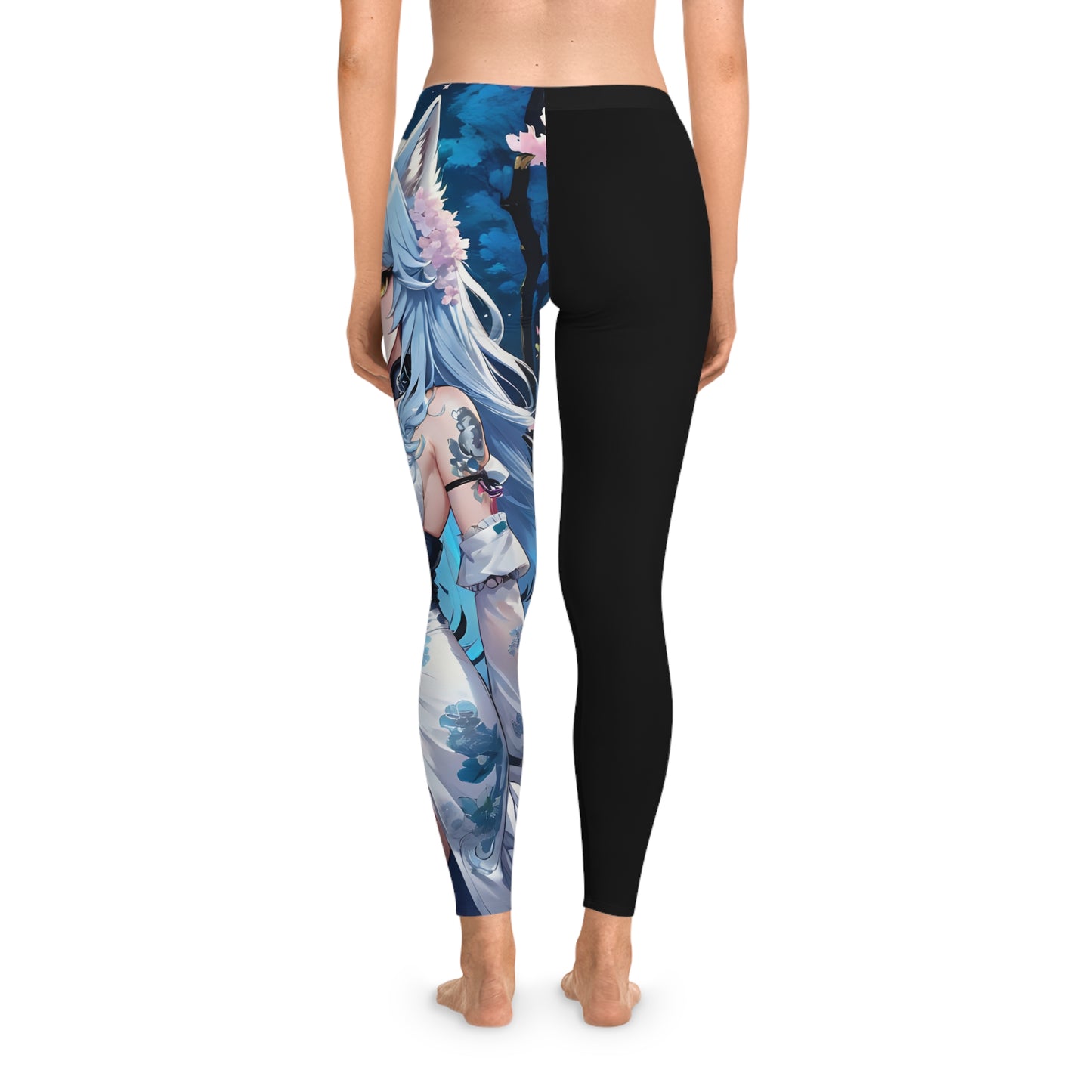 Wolf Moon Goddess, Black Leggings, Anime