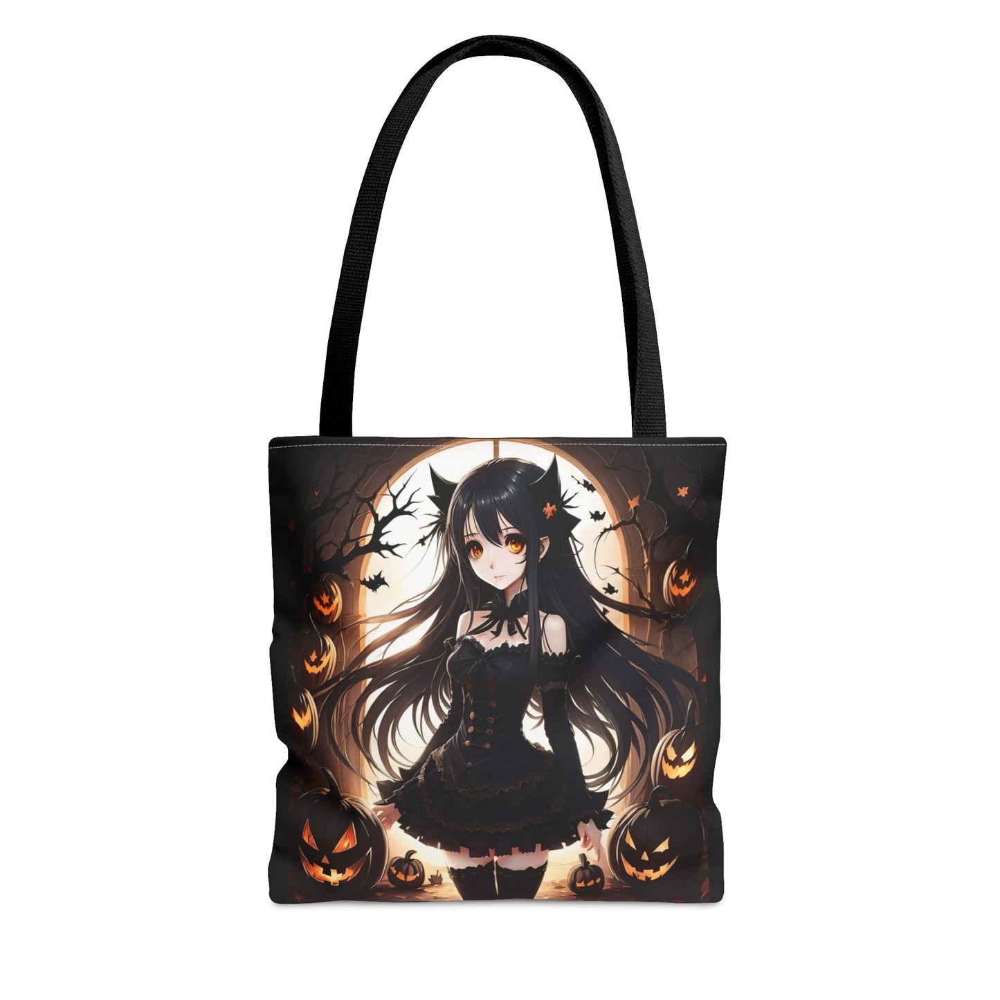 Anime Halloween Girl, Halloween Candy Tote Bag, Laptop Bag, Shoulder Bag