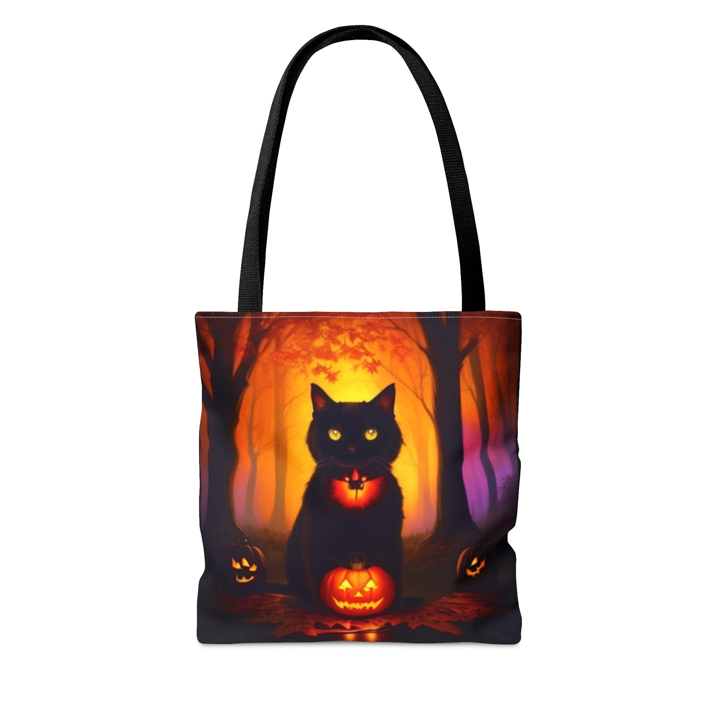 Haunted Forest Halloween Candy Tote Bag