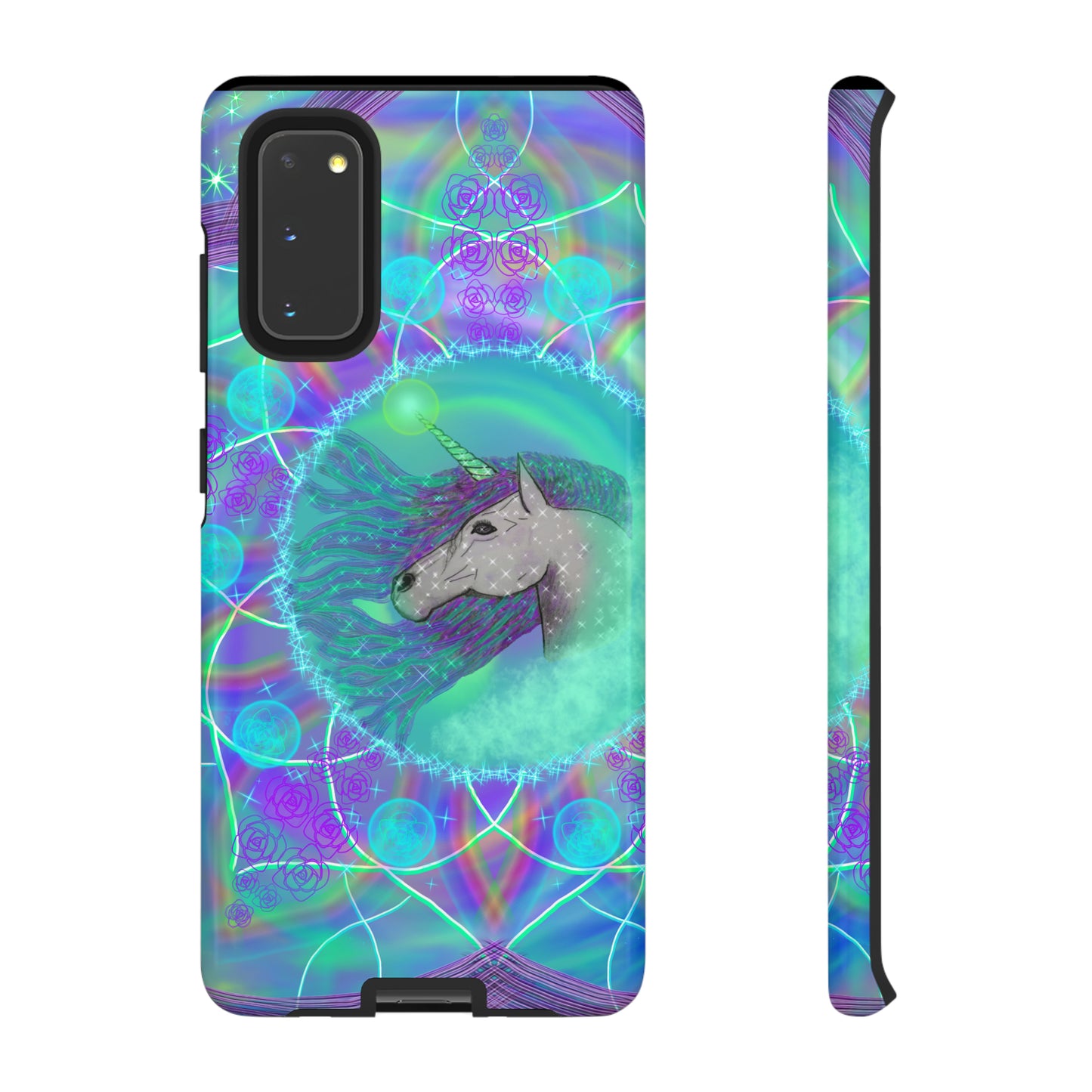 Mystic Unicorn Protective Phone Case, Samsung, iPhone, Pixel, all sizes