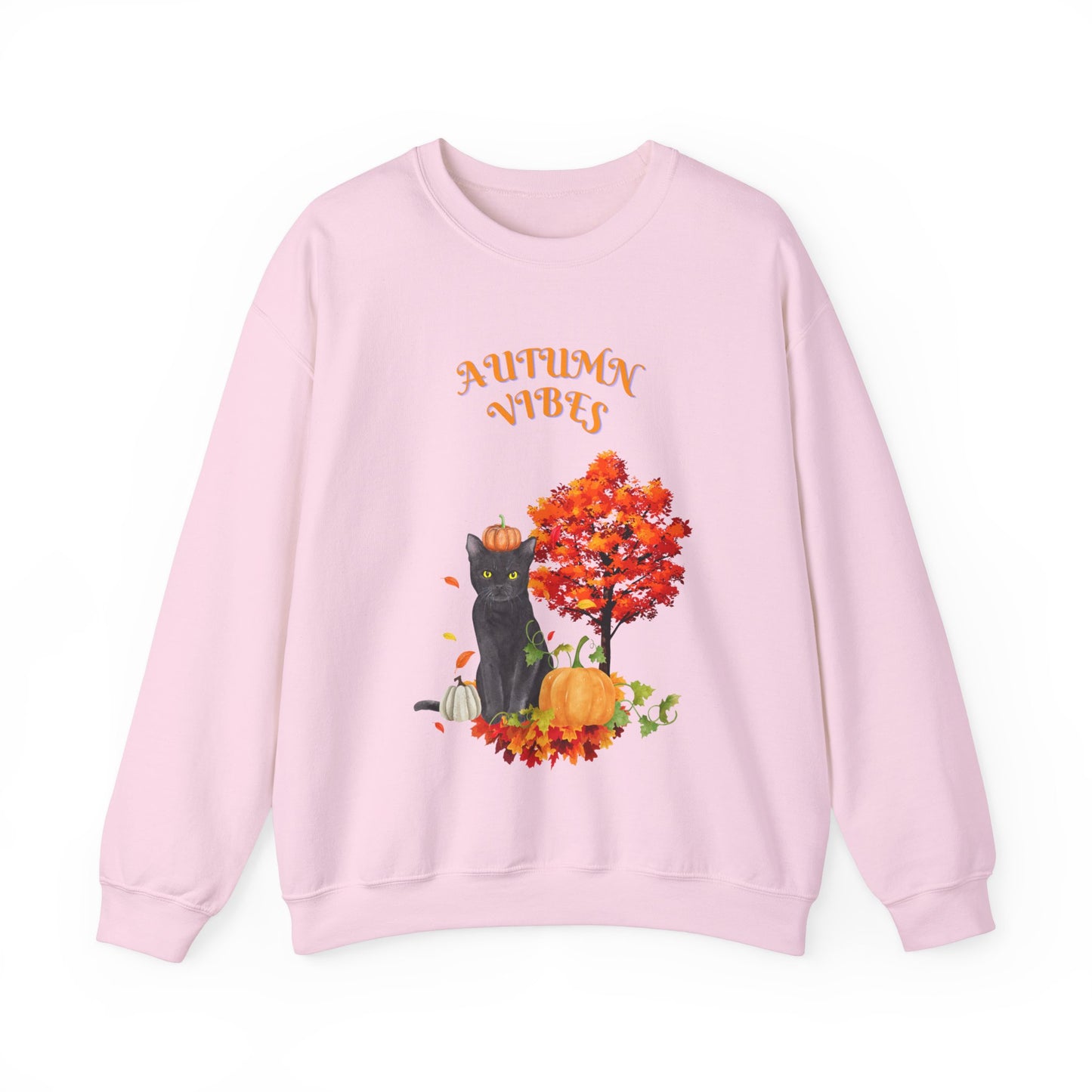 Autumn Vibes Fall Crewneck Sweatshirt