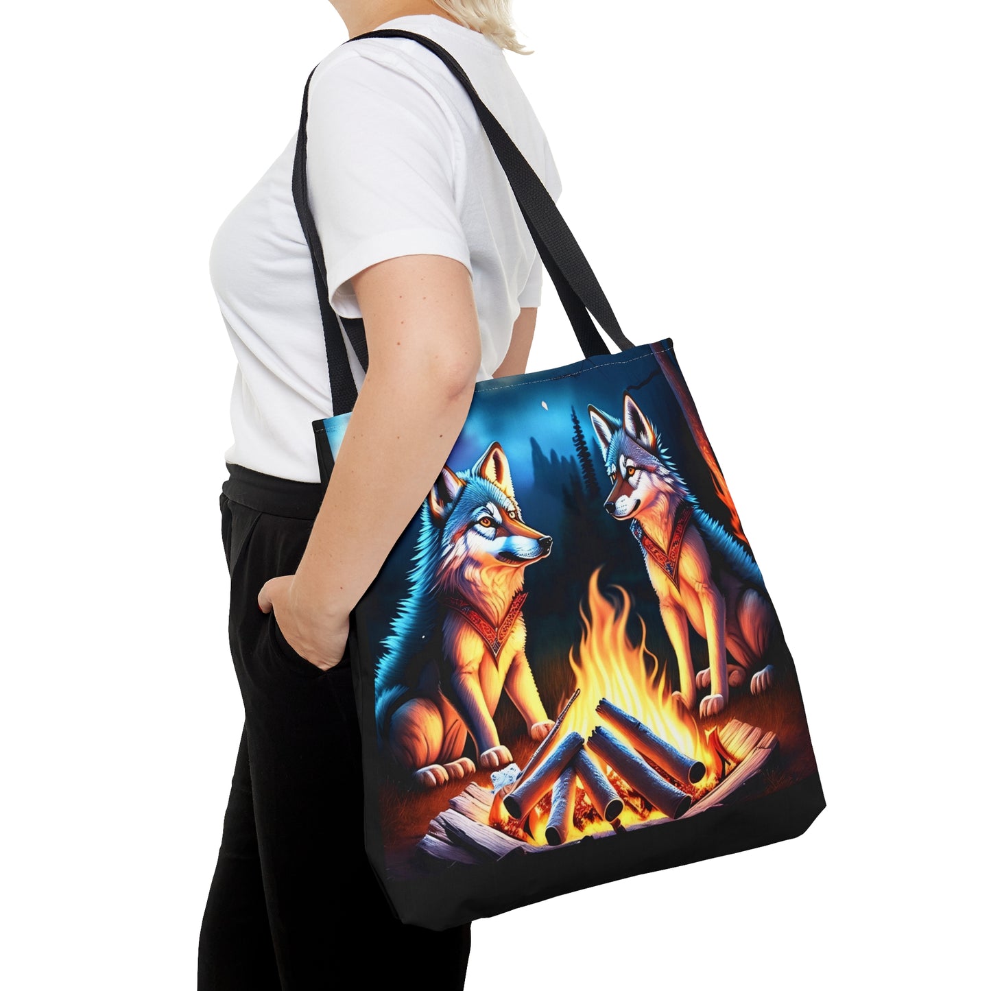 Campfire Tales, Tote Bag