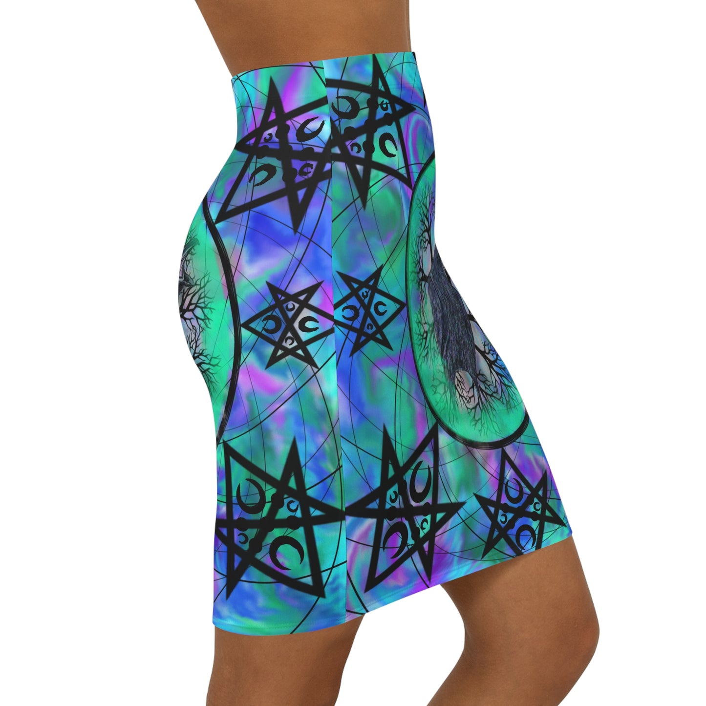 Raven Magick Women's Mini Skirt
