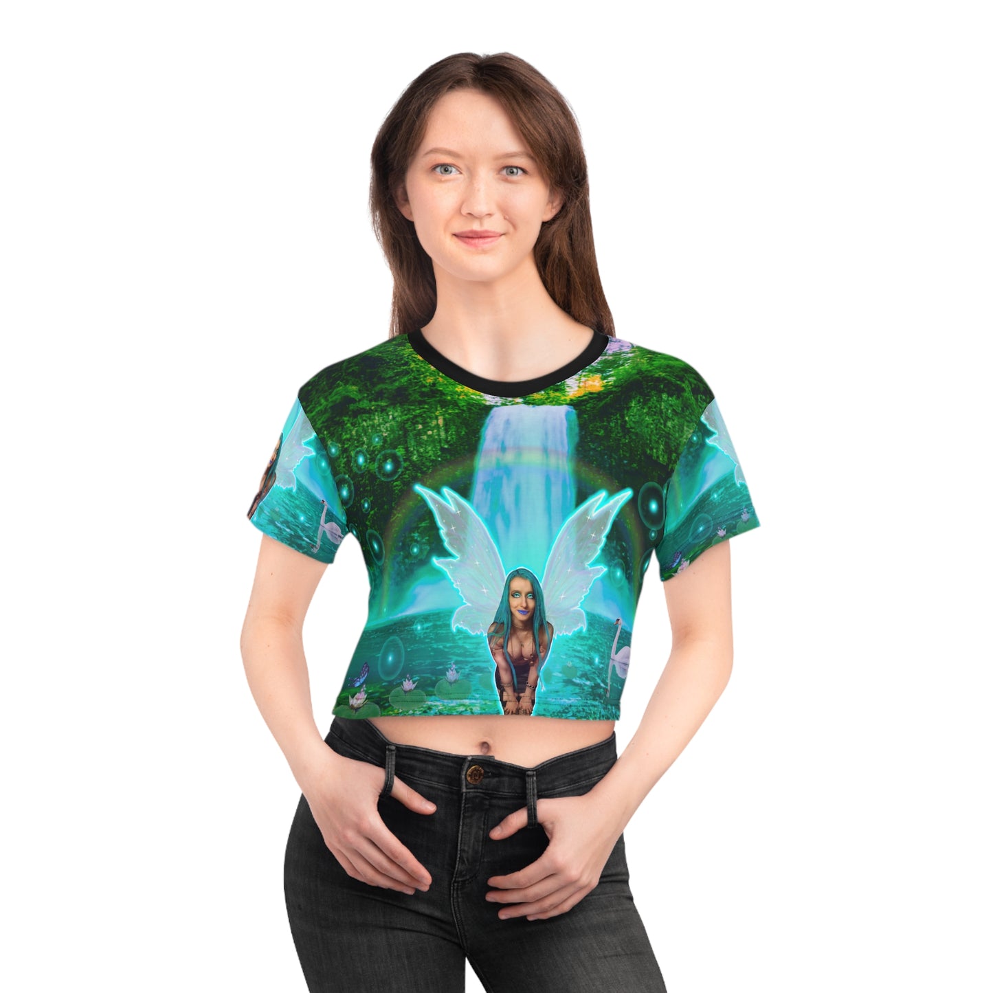 Mystic Water Fairy Crop Tee