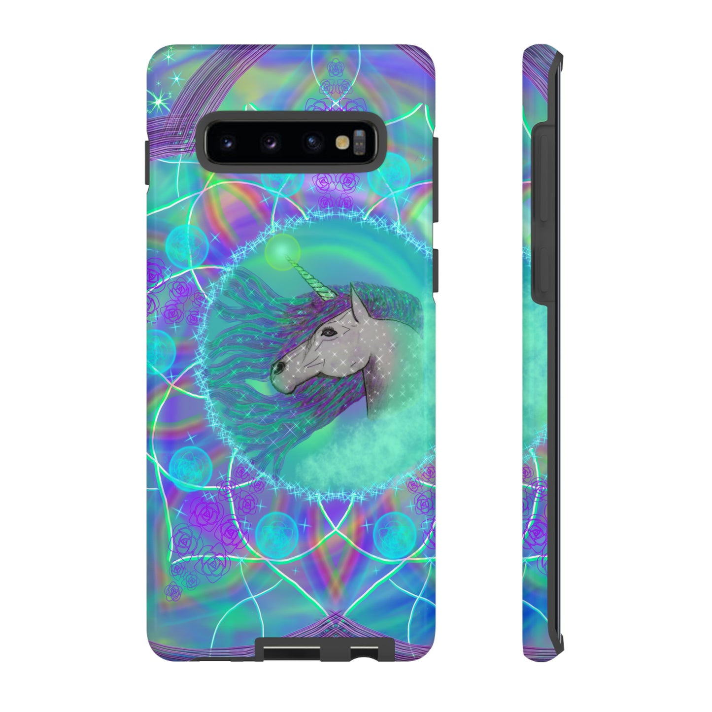 Mystic Unicorn Protective Phone Case, Samsung, iPhone, Pixel, all sizes