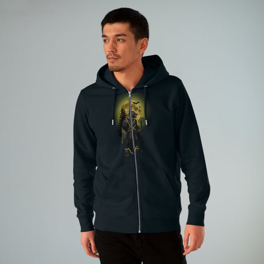 Men's  Fenrir Unchained Halloween Zip Hoodie