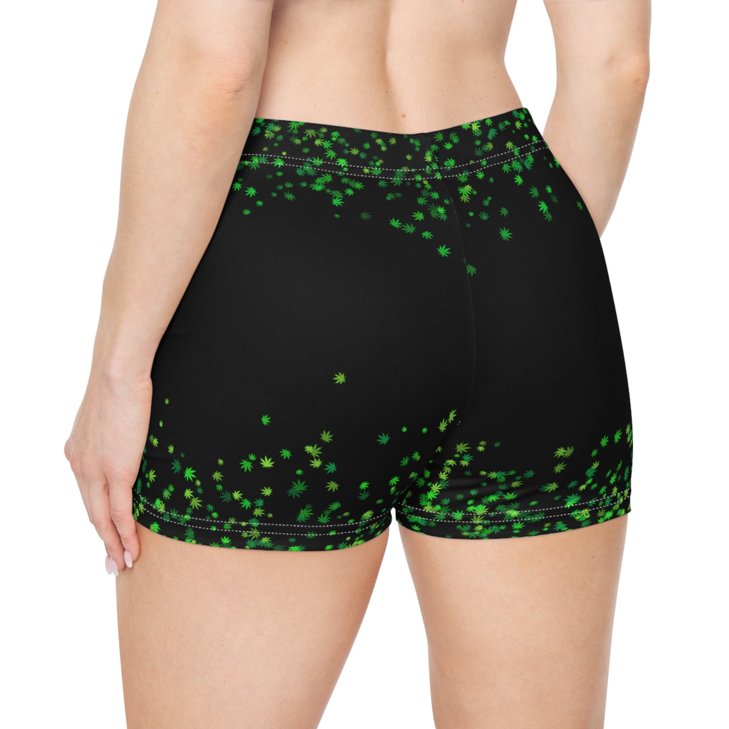 Cannabis, Summer Shorts, Womens