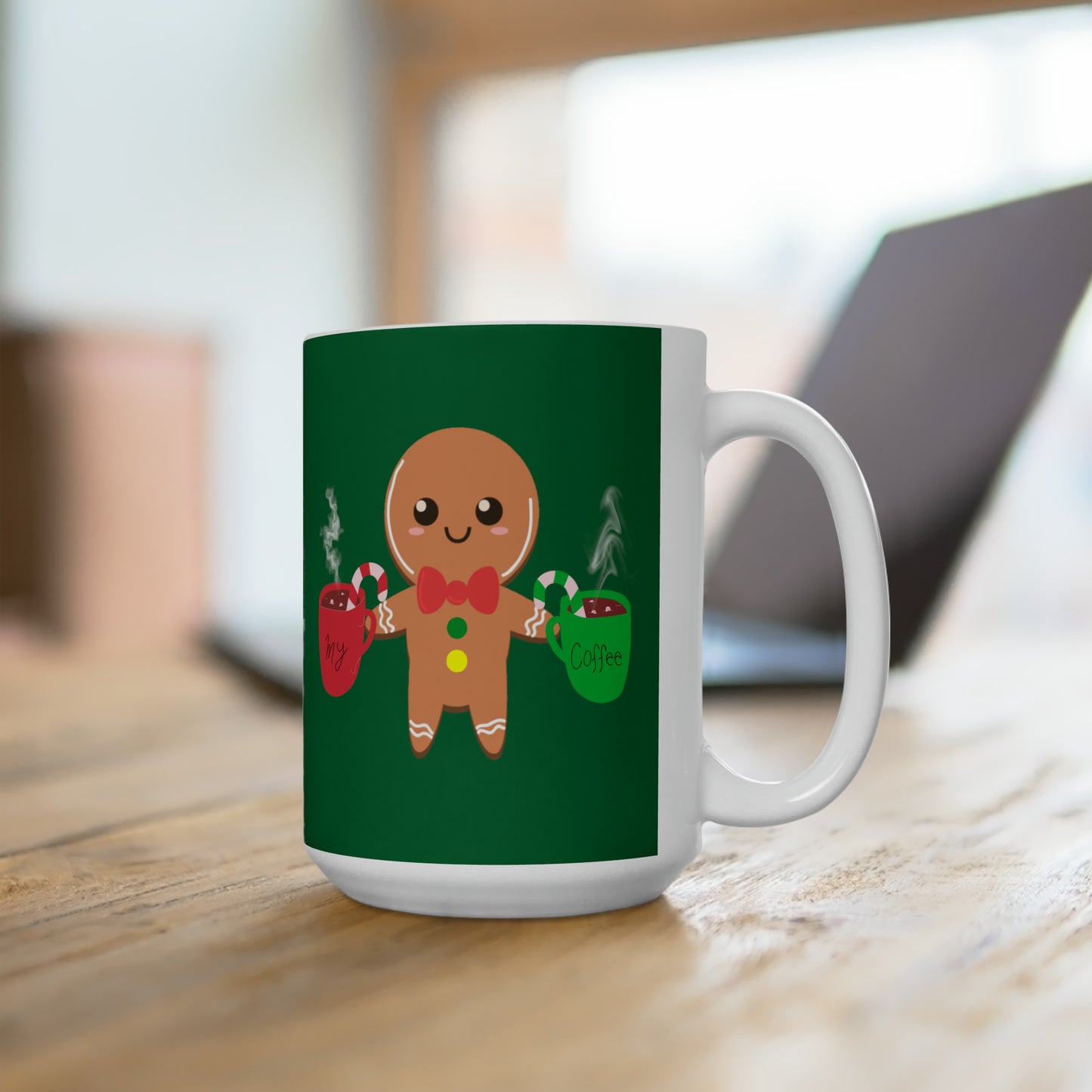 My Coffee Christmas Ceramic Mug 15oz