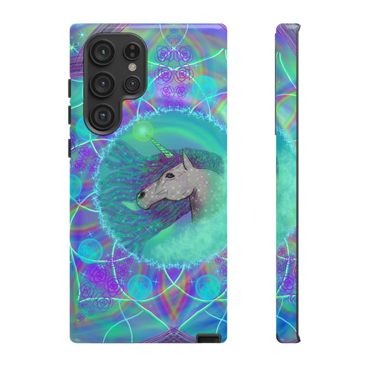 Mystic Unicorn Protective Phone Case, Samsung, iPhone, Pixel, all sizes