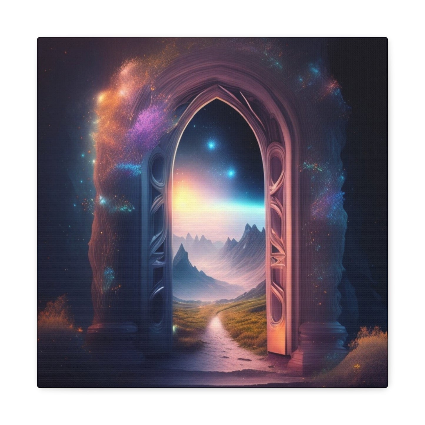 Portal To Another Realm , Canvas Art, Canvas Print, Wall Decor, Original Art, Unique Gifts