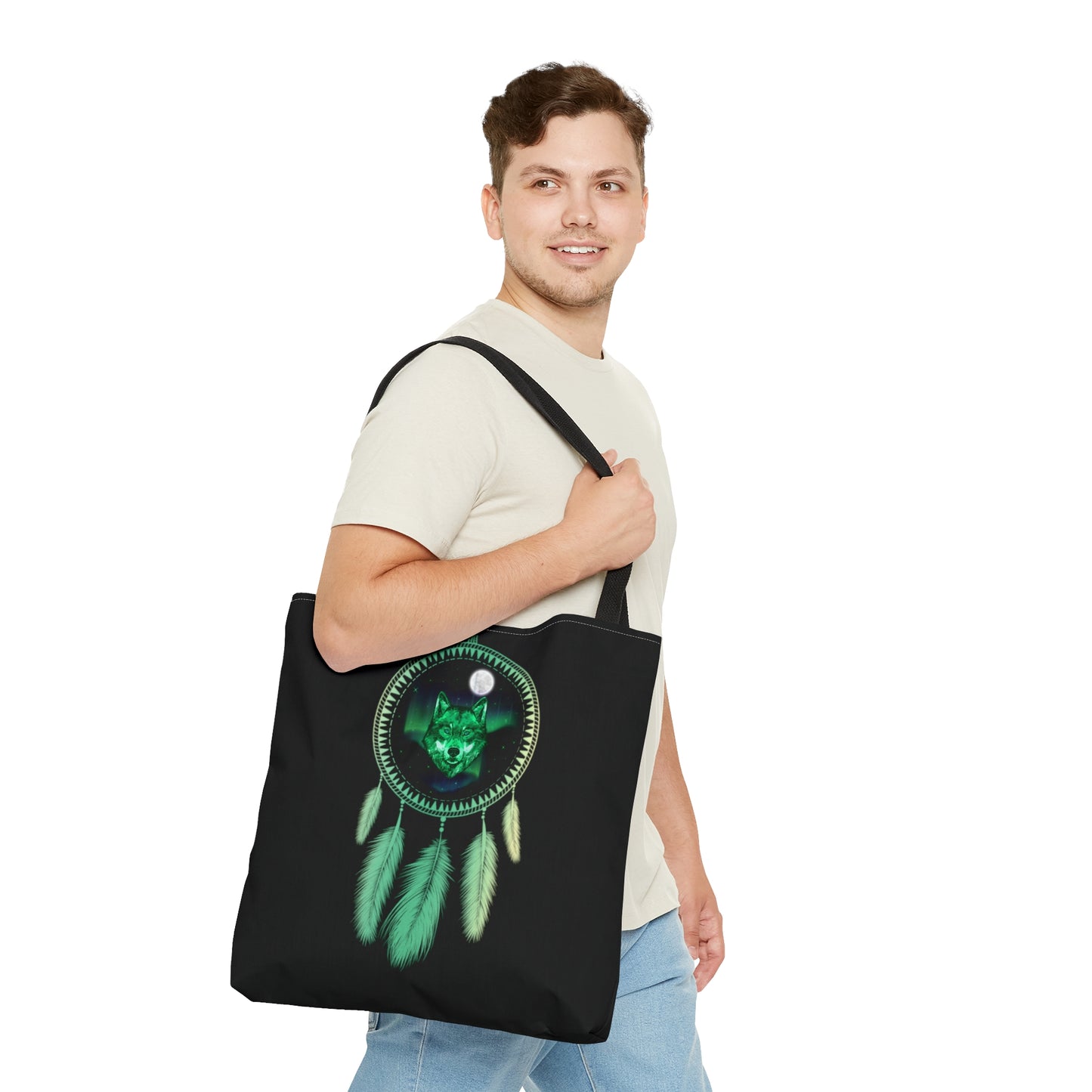 Ancestral Wolf, Tote Bag