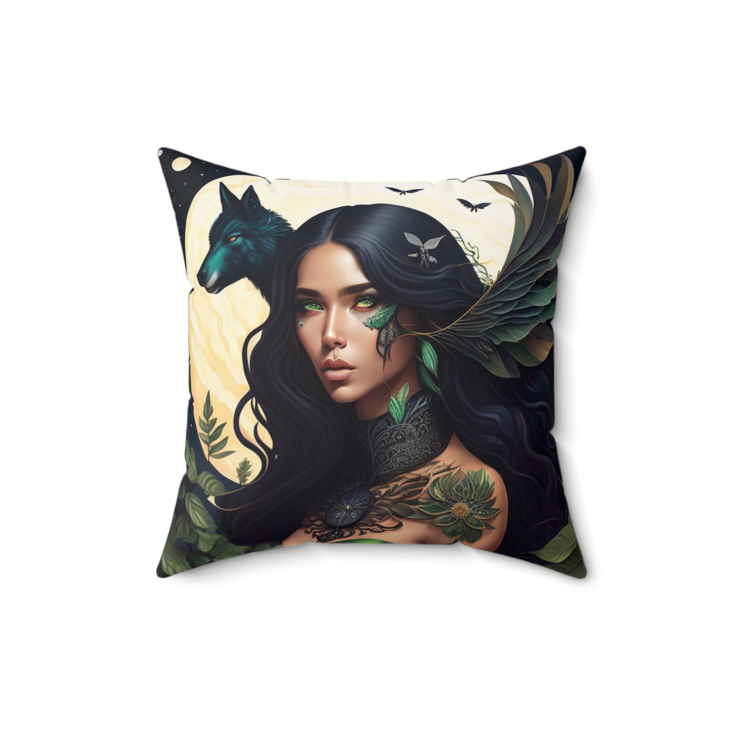 The Mistress, Spun Polyester Square Pillow