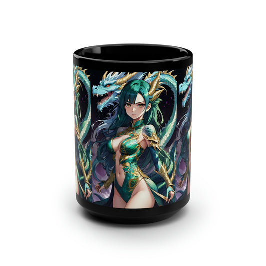 Leviathan, Black Mug, 15oz