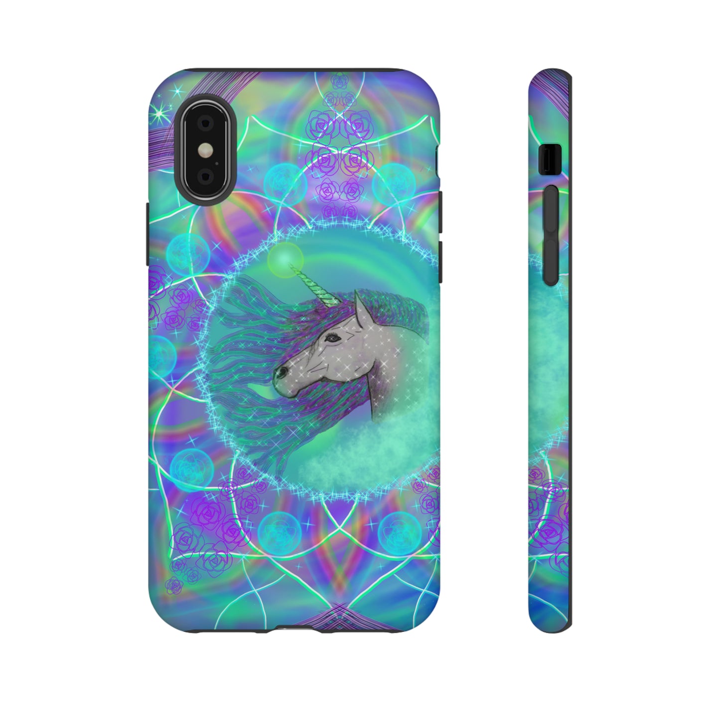 Mystic Unicorn Protective Phone Case, Samsung, iPhone, Pixel, all sizes