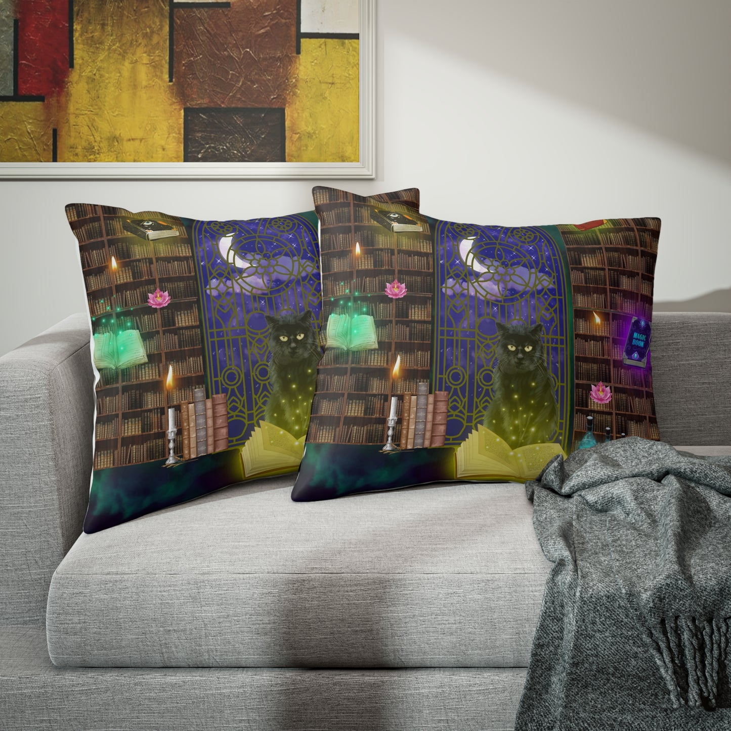 Mystic Cat Pillow case