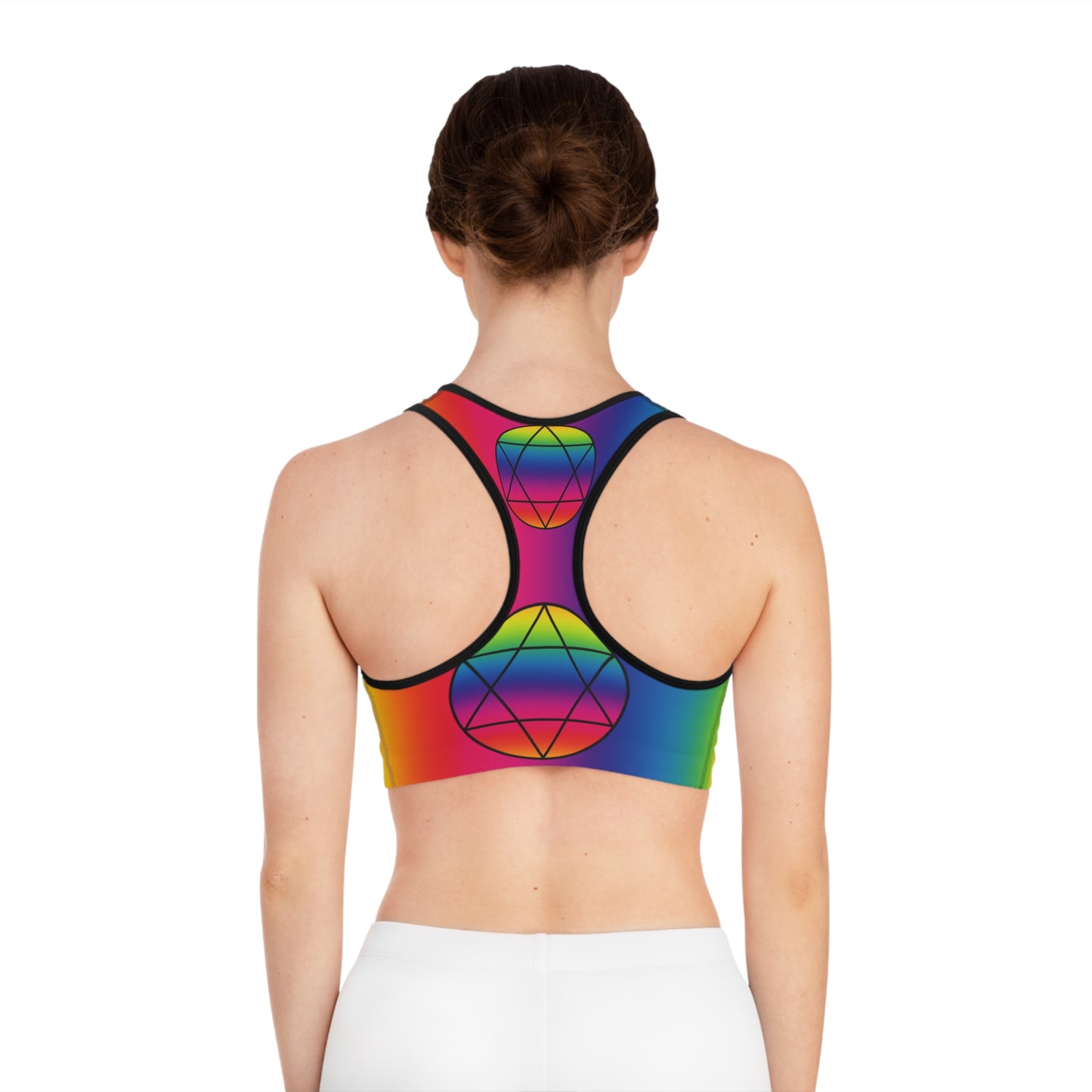 PRIDE Hexagram Sports Bra