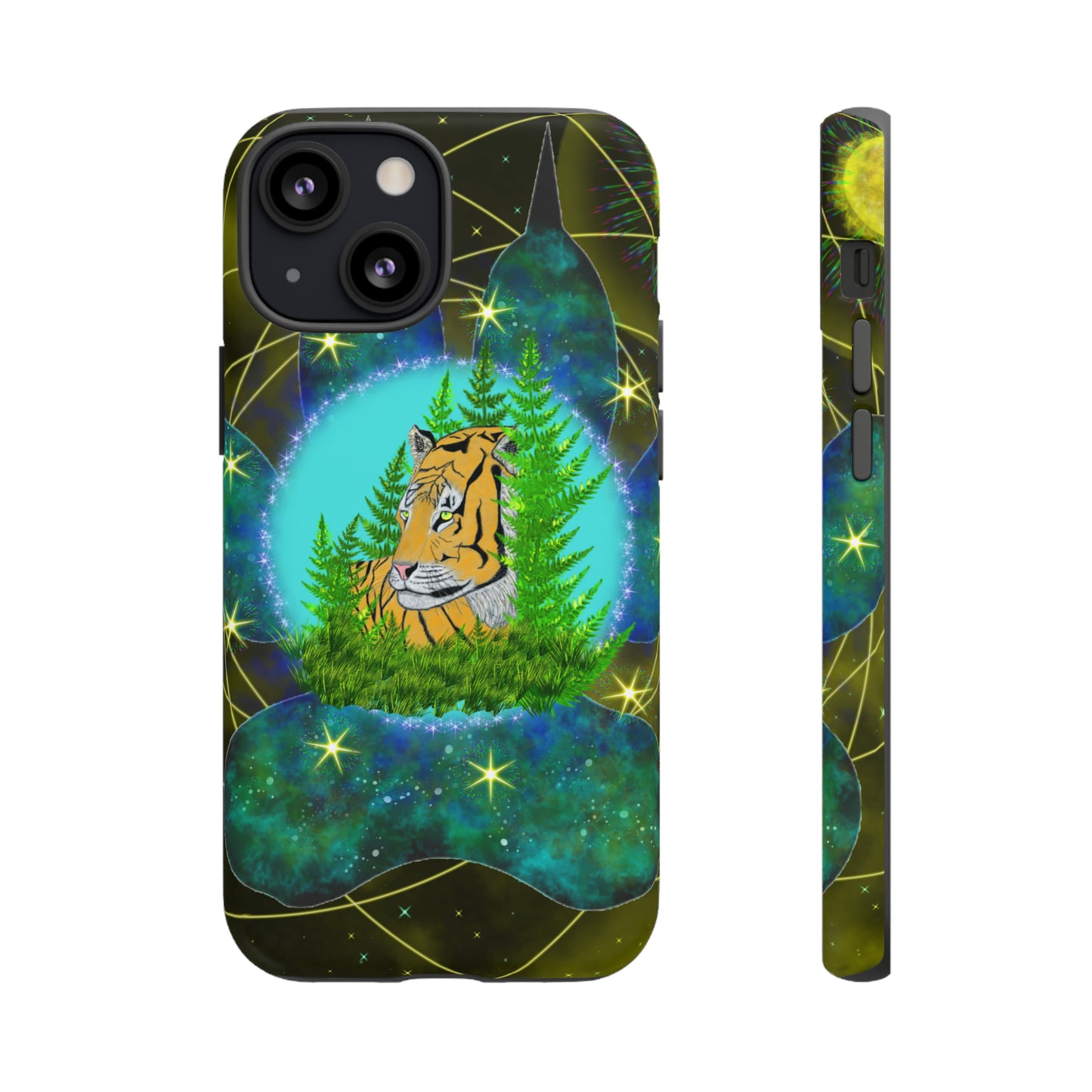 Tiger Medicine Totem Protective Phone Case, Samsung, iPhone, Pixel, all sizes