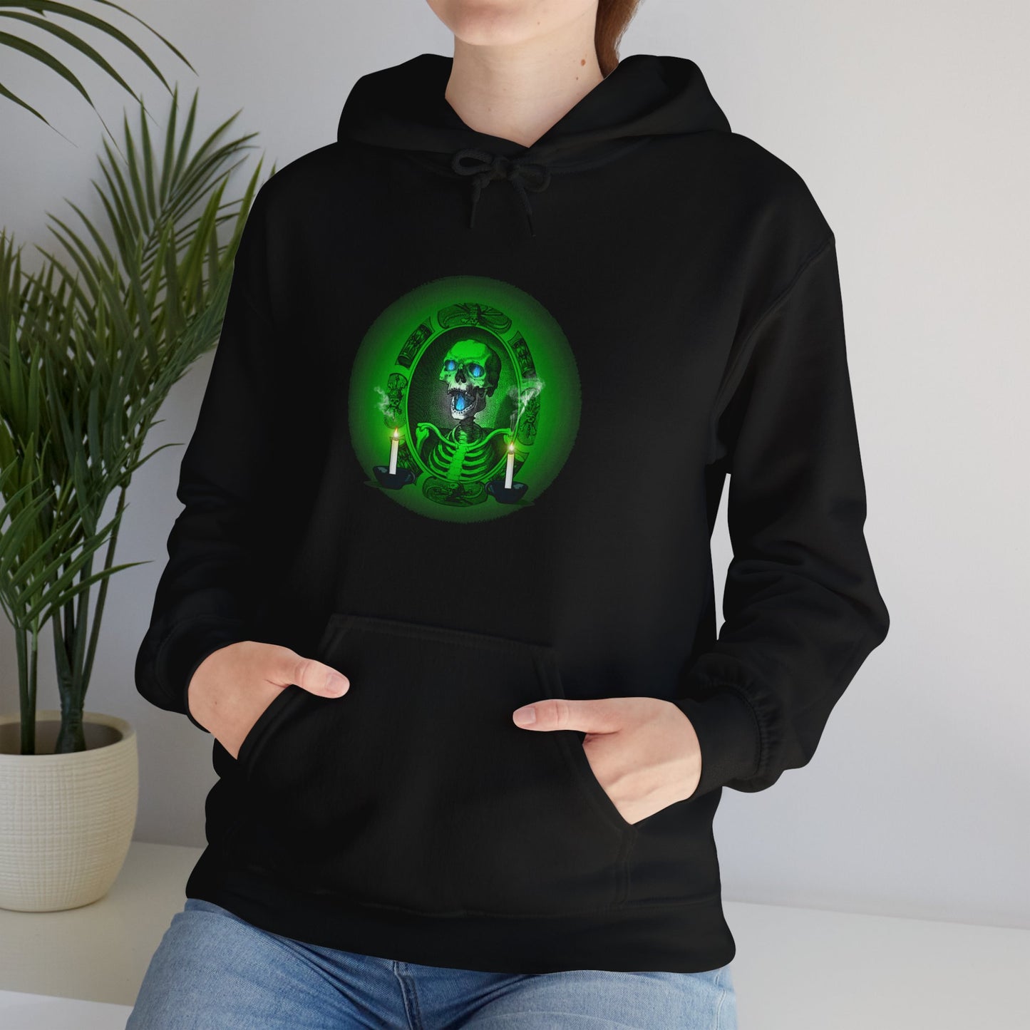 Unisex Heavy Blend™  All Hallows Eve Hooded  Halloween Sweatshirt