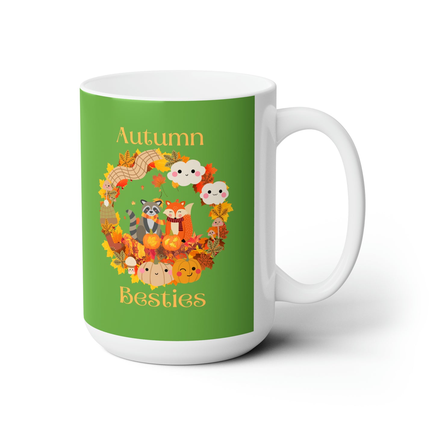 Autumn Besties Ceramic Mug 15oz