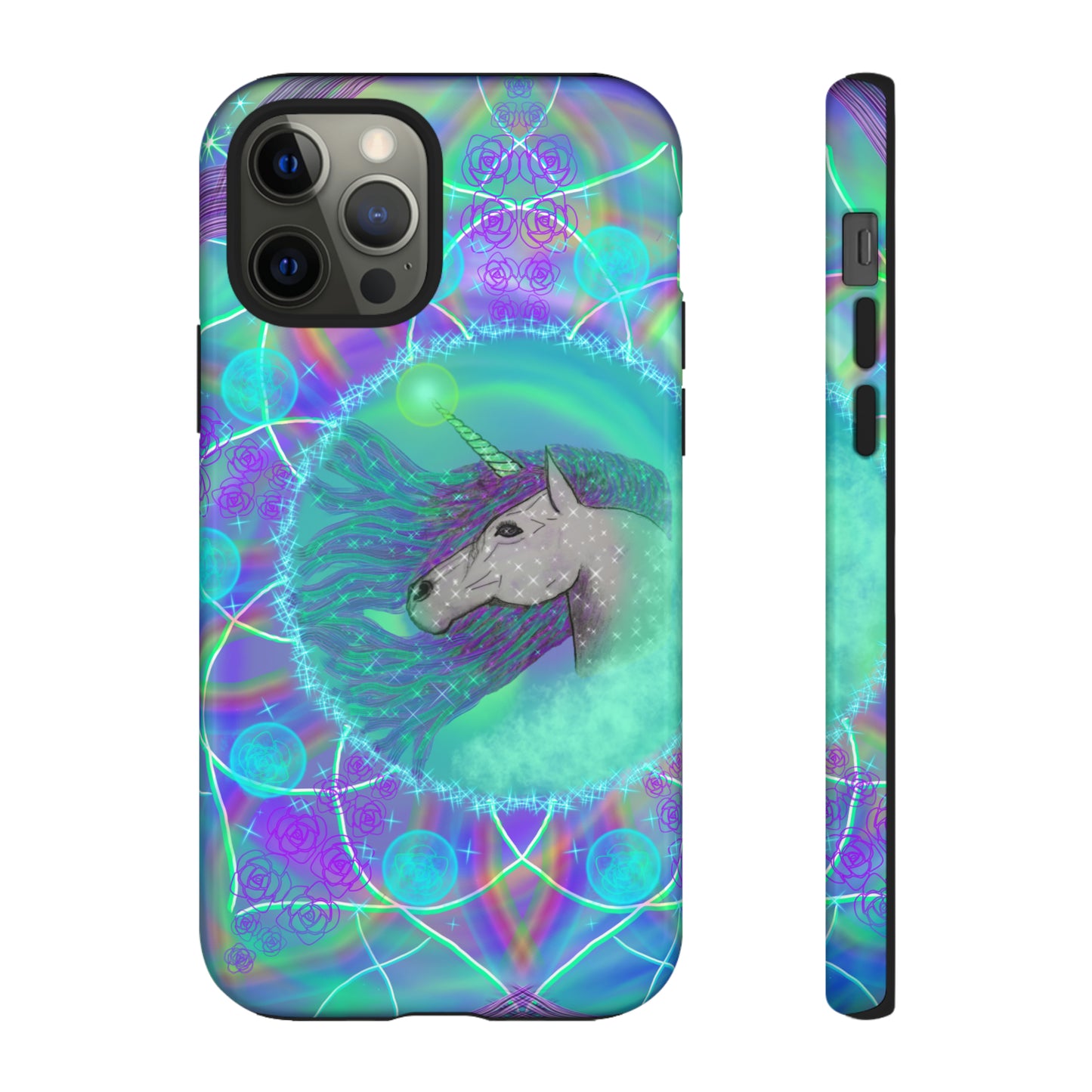 Mystic Unicorn Protective Phone Case, Samsung, iPhone, Pixel, all sizes