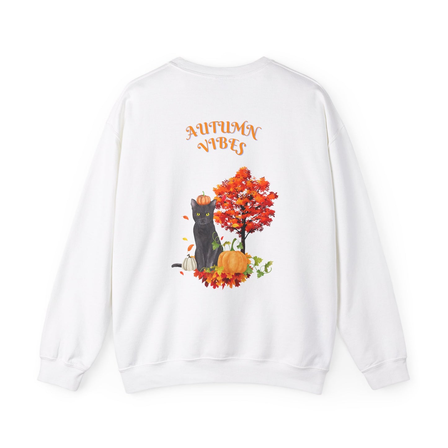 Autumn Vibes Fall Crewneck Sweatshirt