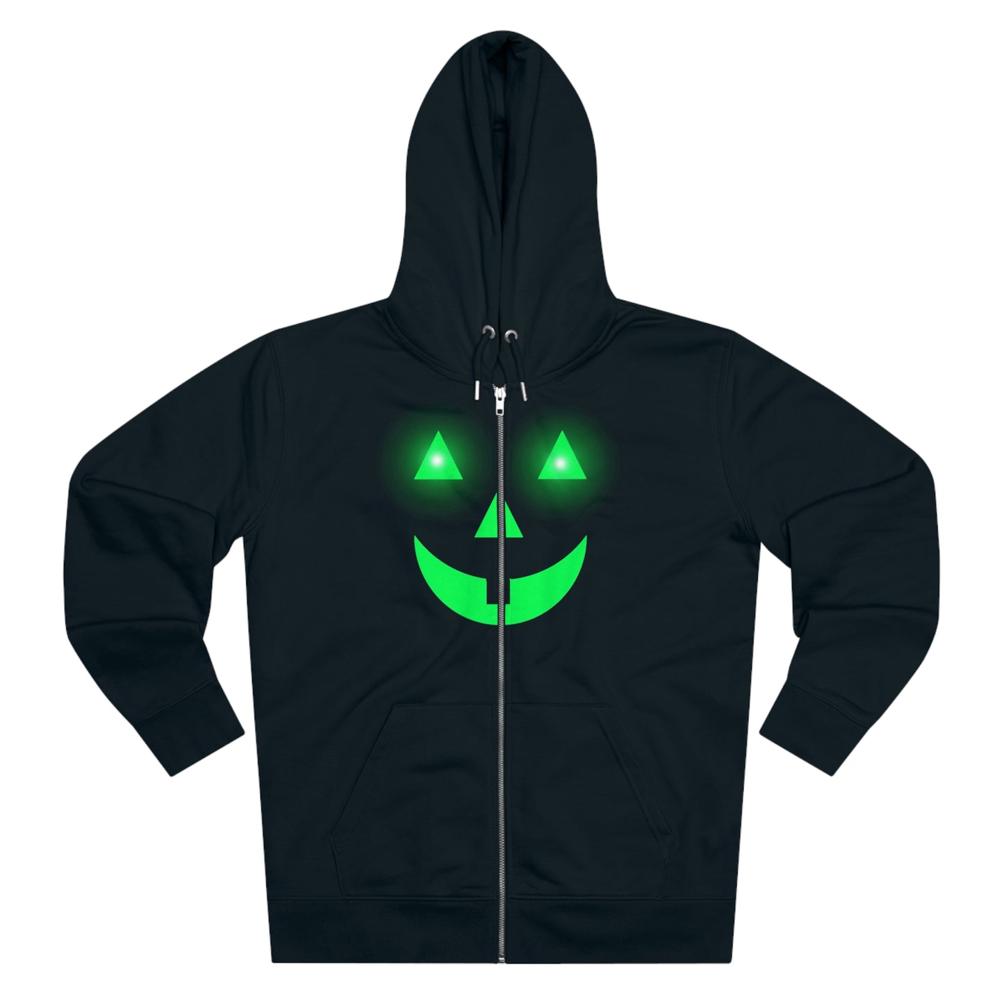 Men's Cultivator Pumpkin Glow Halloween Zip Hoodie