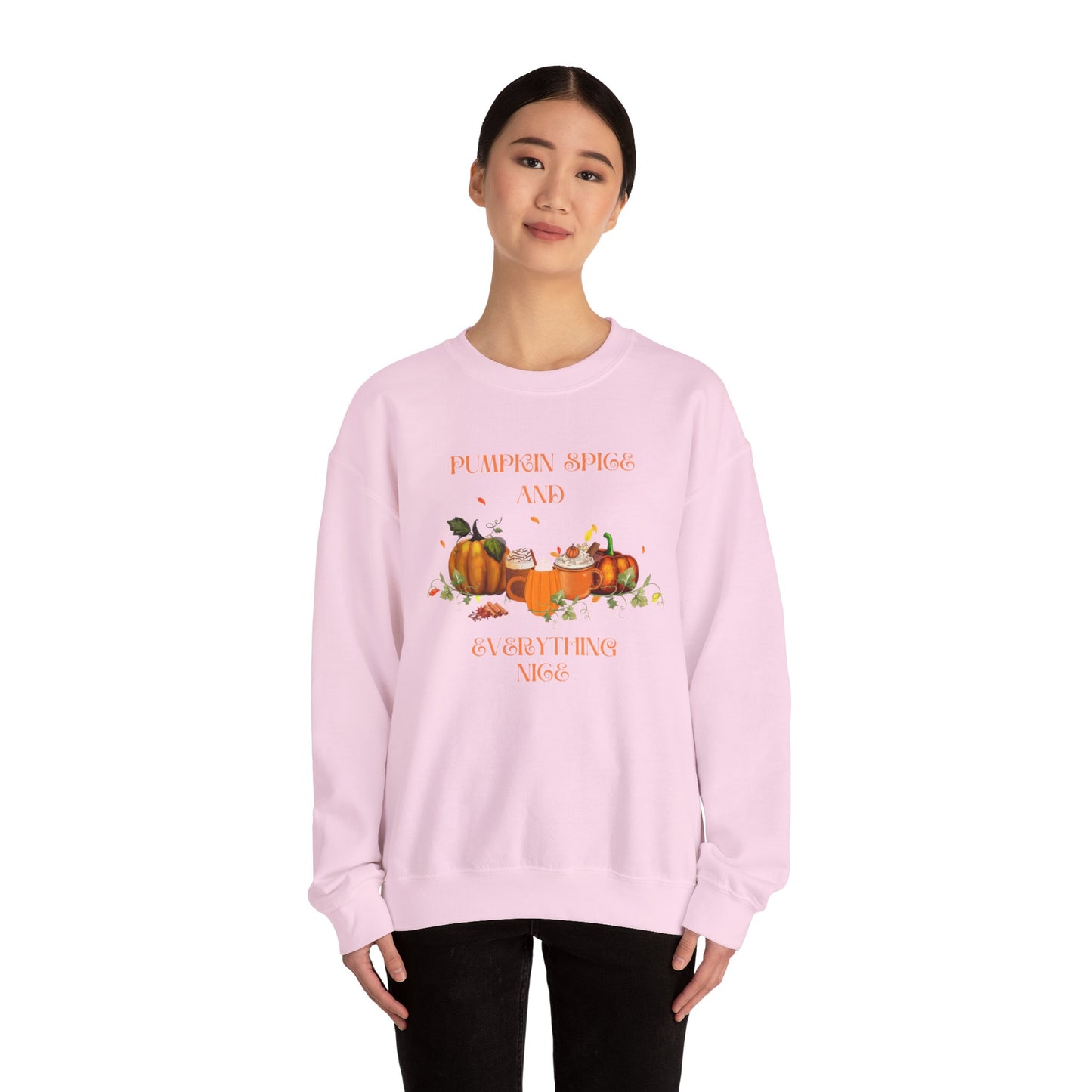 Pumpkin Spice and Everything Nice Crewneck Sweatshirt