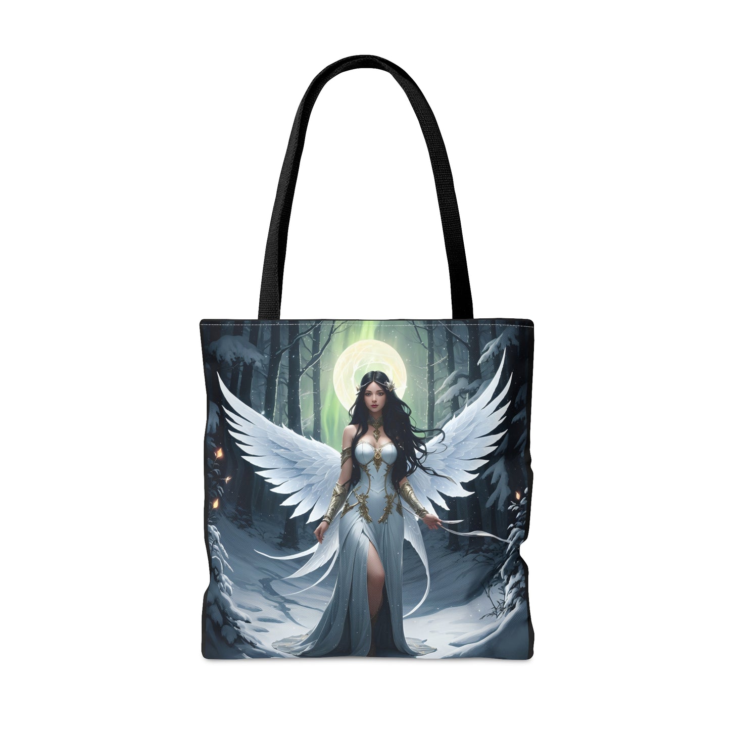 Winter Fae Goddess,Tote Bag