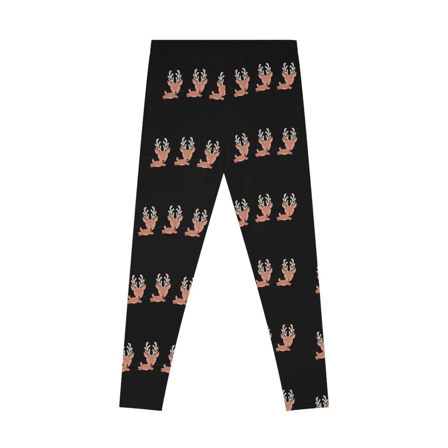 Cute reigndeer Christmas Stretchy Leggings