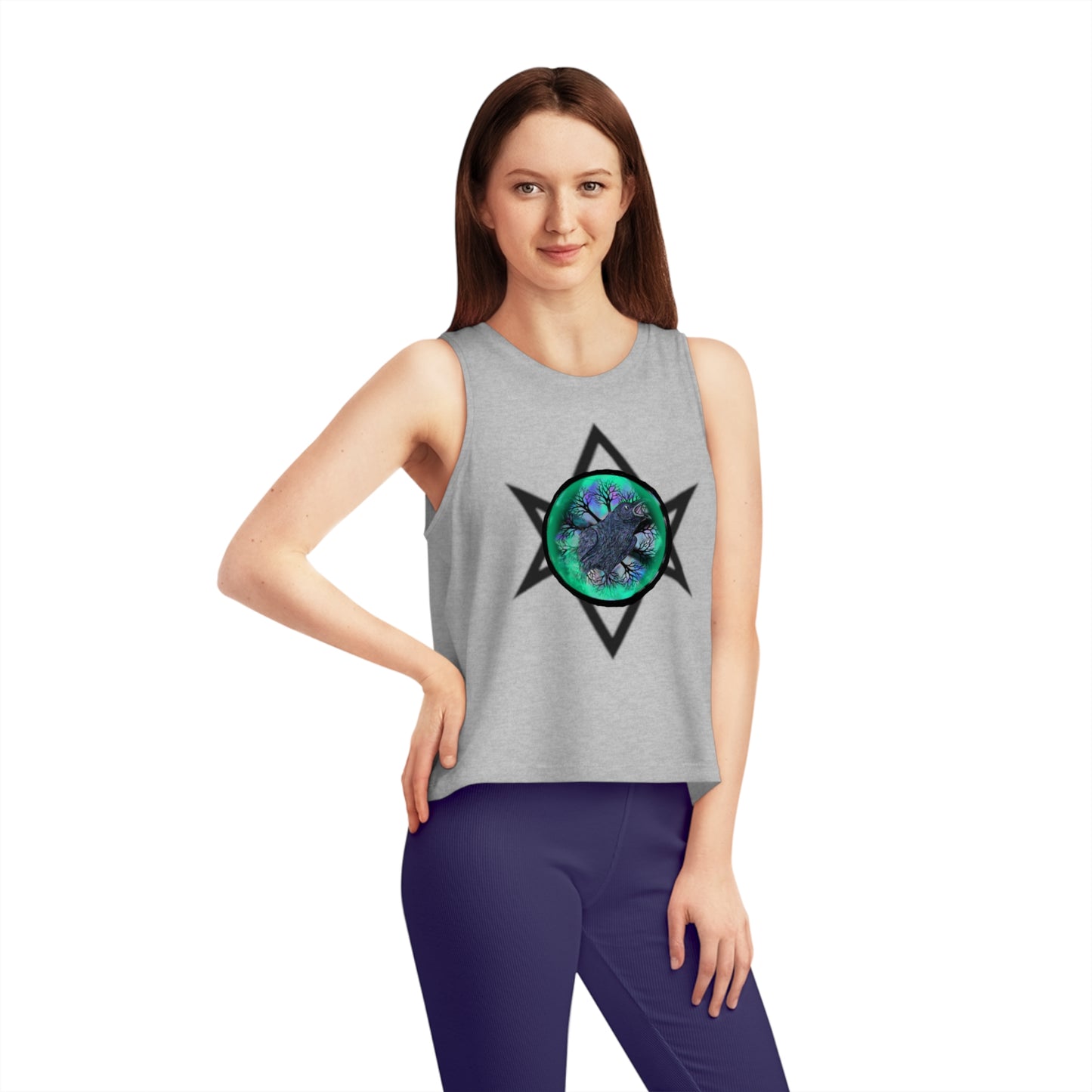 Raven Magick Women's Dancer Cropped Tank Top