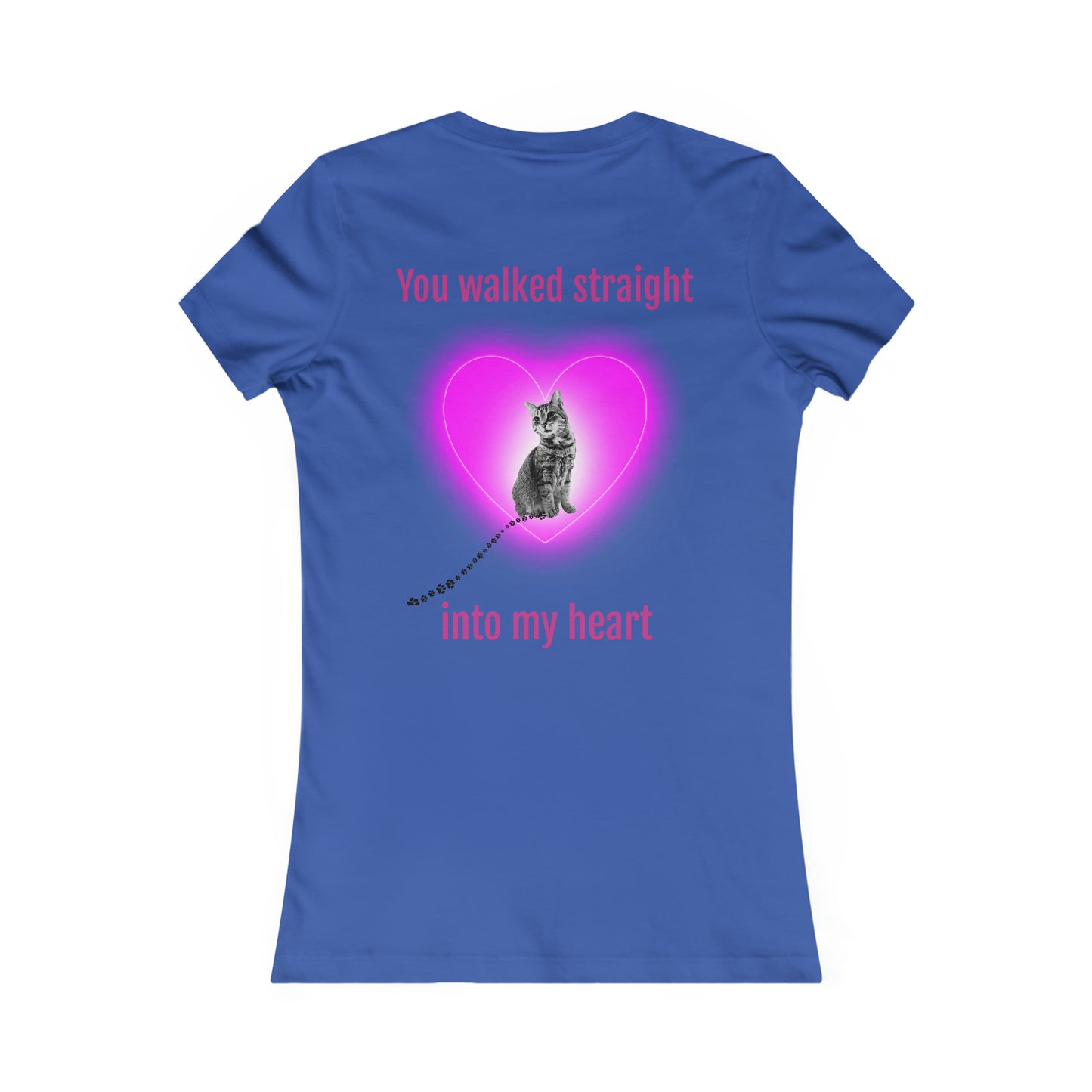 Into my heart kitten Women's Favorite Tee