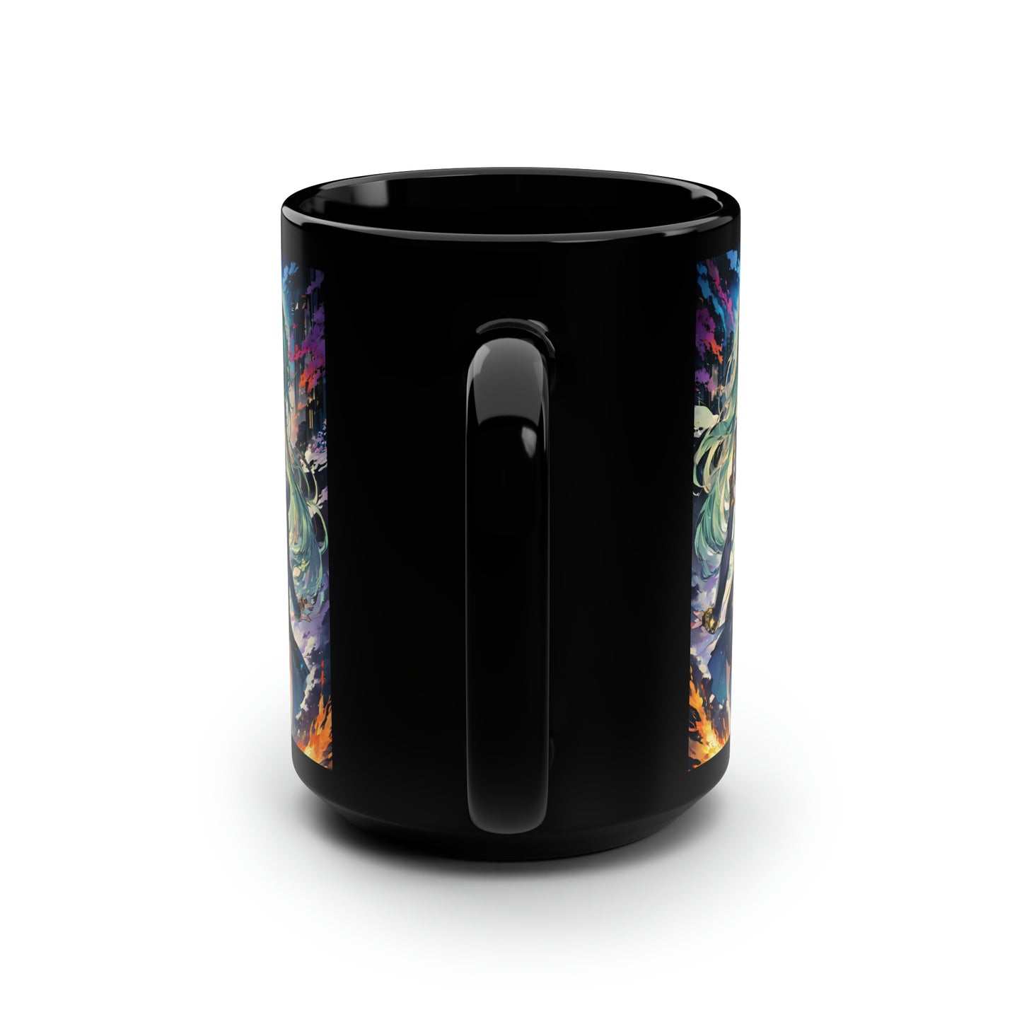 The Princess, Black Mug, 15oz