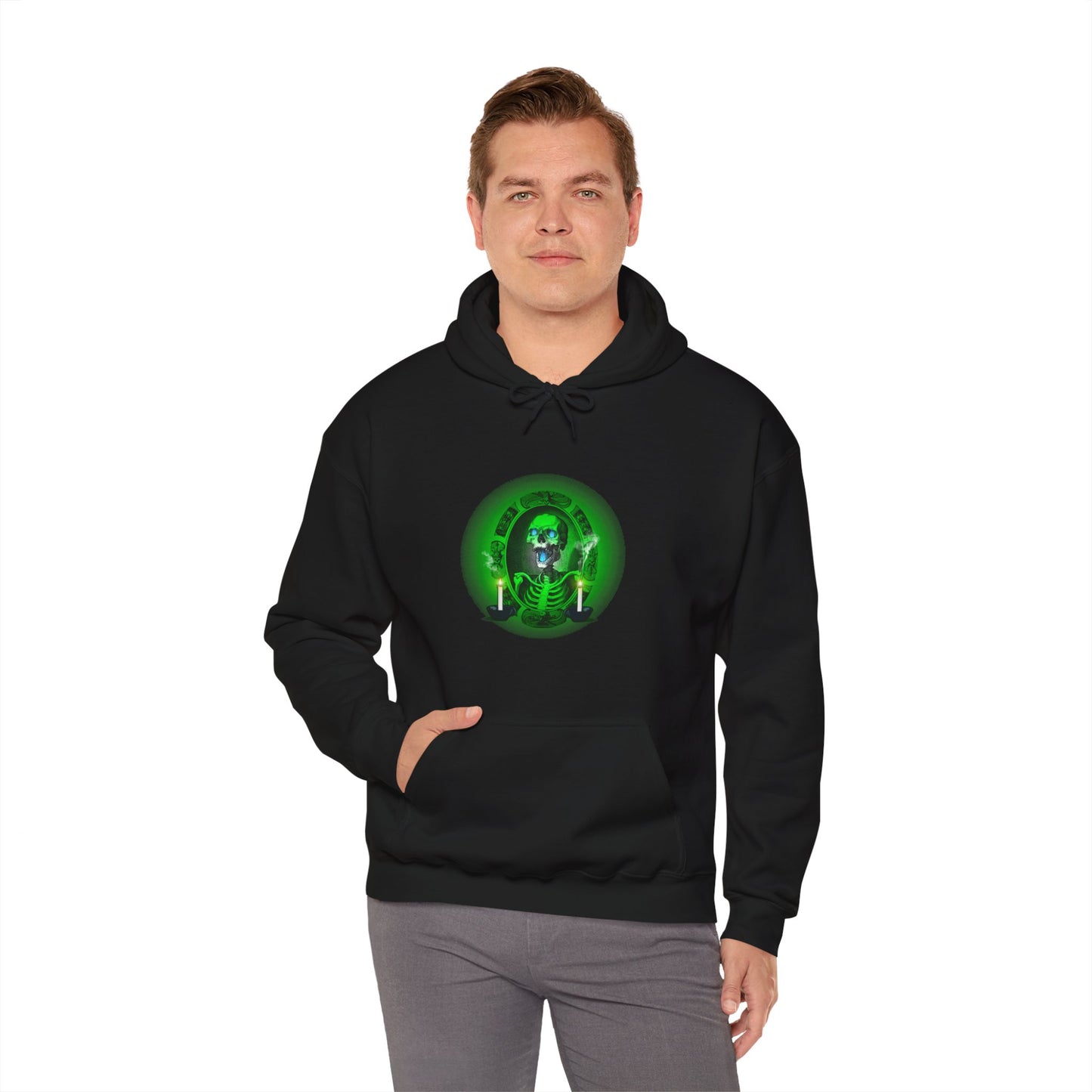 Unisex Heavy Blend™  All Hallows Eve Hooded  Halloween Sweatshirt