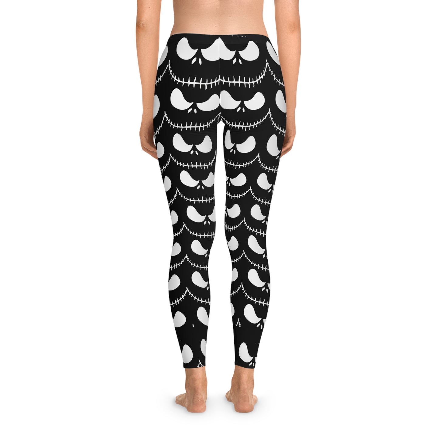 Ghoulish Grin Halloween Stretchy Leggings