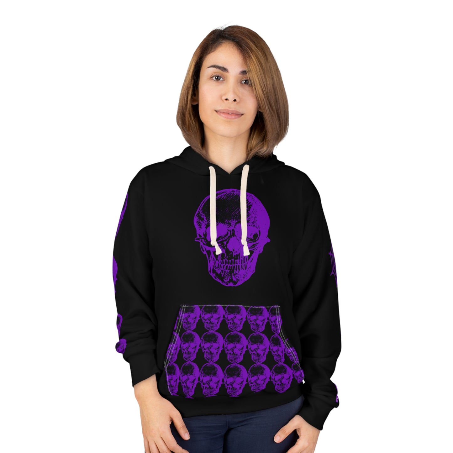 Spooky skull Halloween Pullover Hoodie